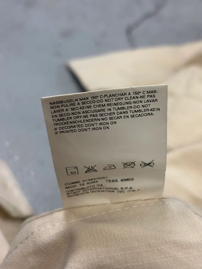 Dsquared2 SS2005 Dsquared2 Cream Cotton Multi-Pocket Cargo Jacket Size US S / EU 44-46 / 1 - 9 Thumbnail
