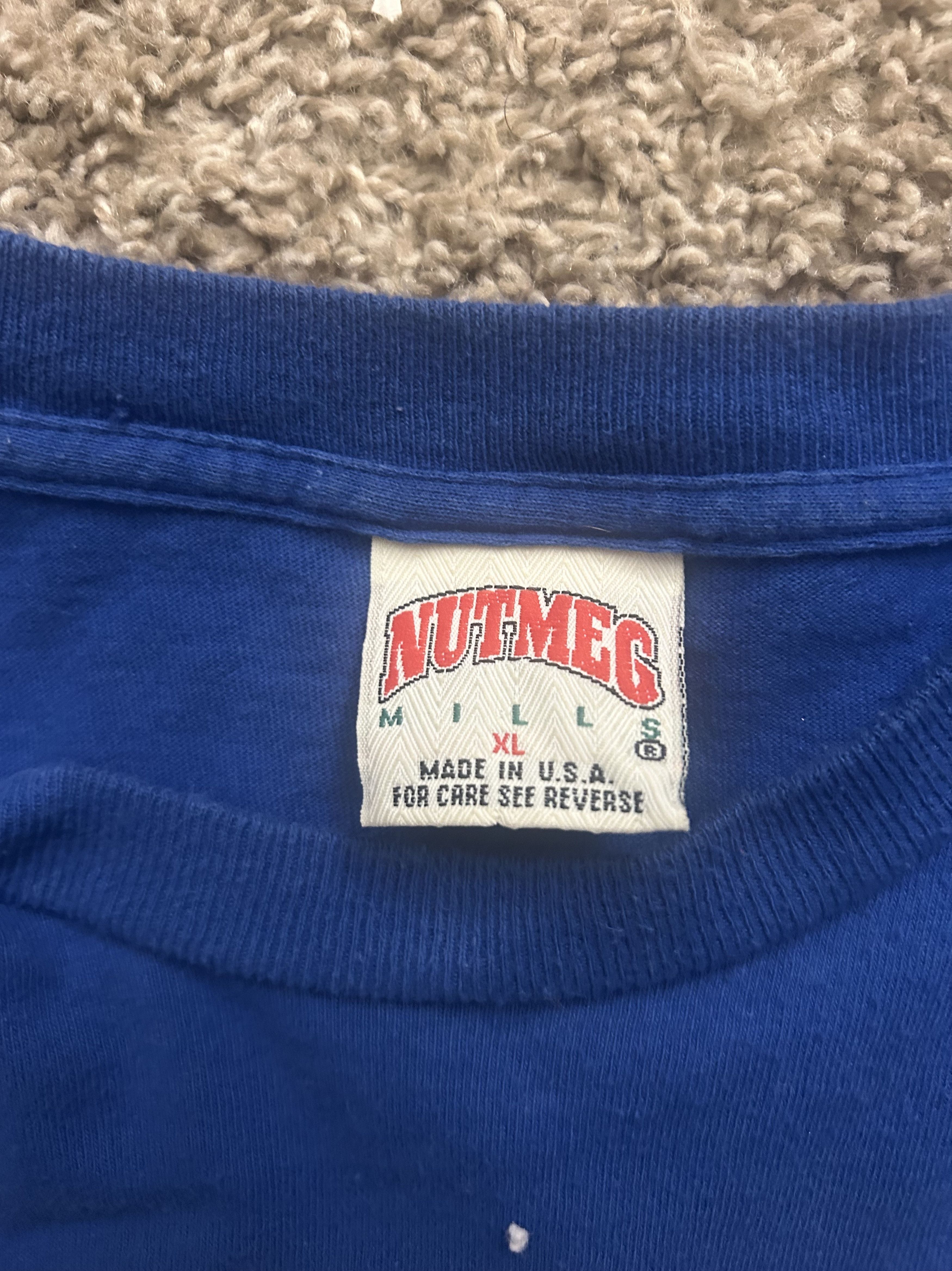 Nutmeg BUFFALO BILLS VINTAGE 90s JIM KELLY SHIRT Size US XL / EU 56 / 4 - 2 Thumbnail