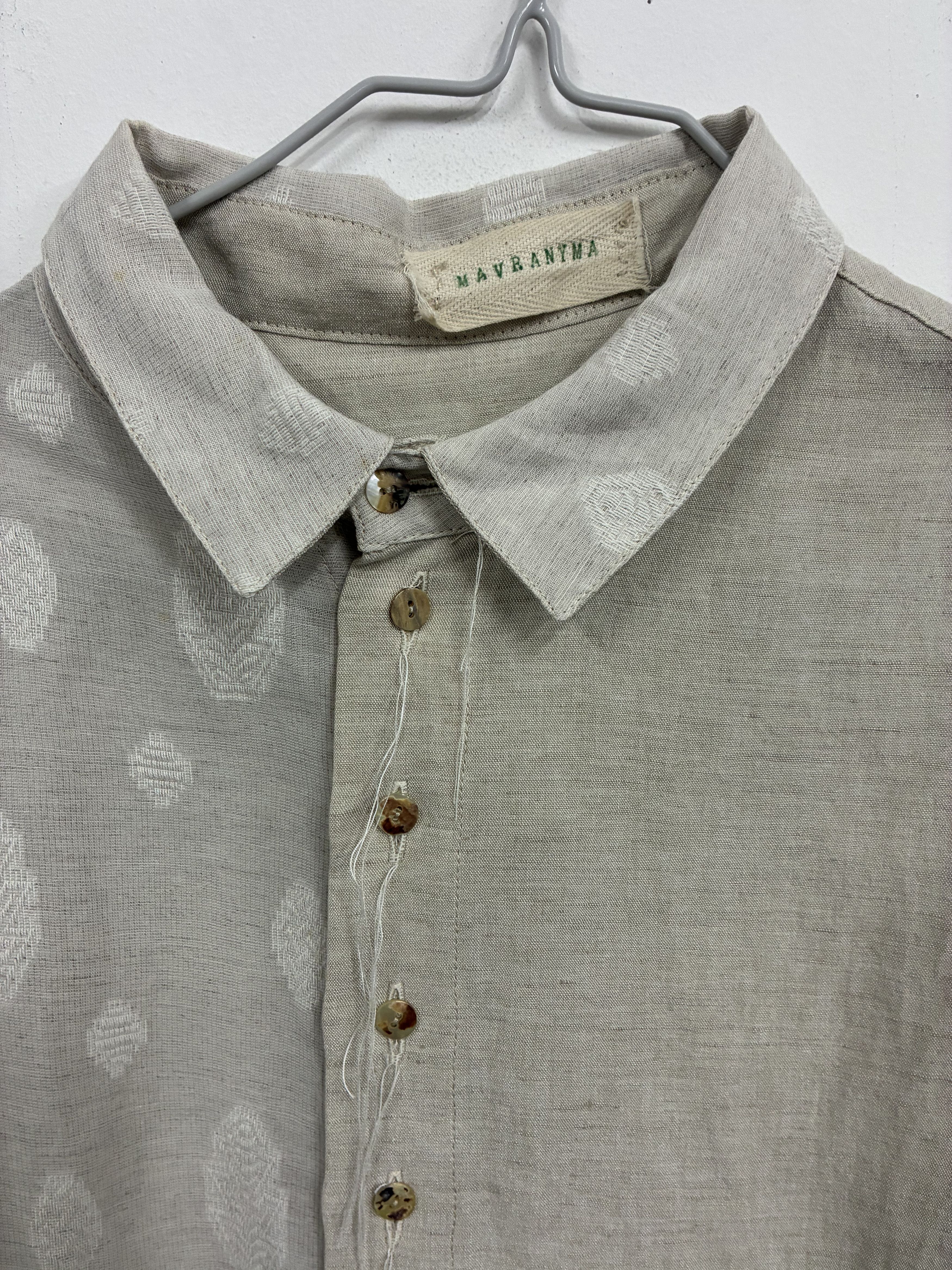 Mavranyma MAVRANYMA - Different fabrics shirt Size US S / EU 44-46 / 1 - 4 Thumbnail