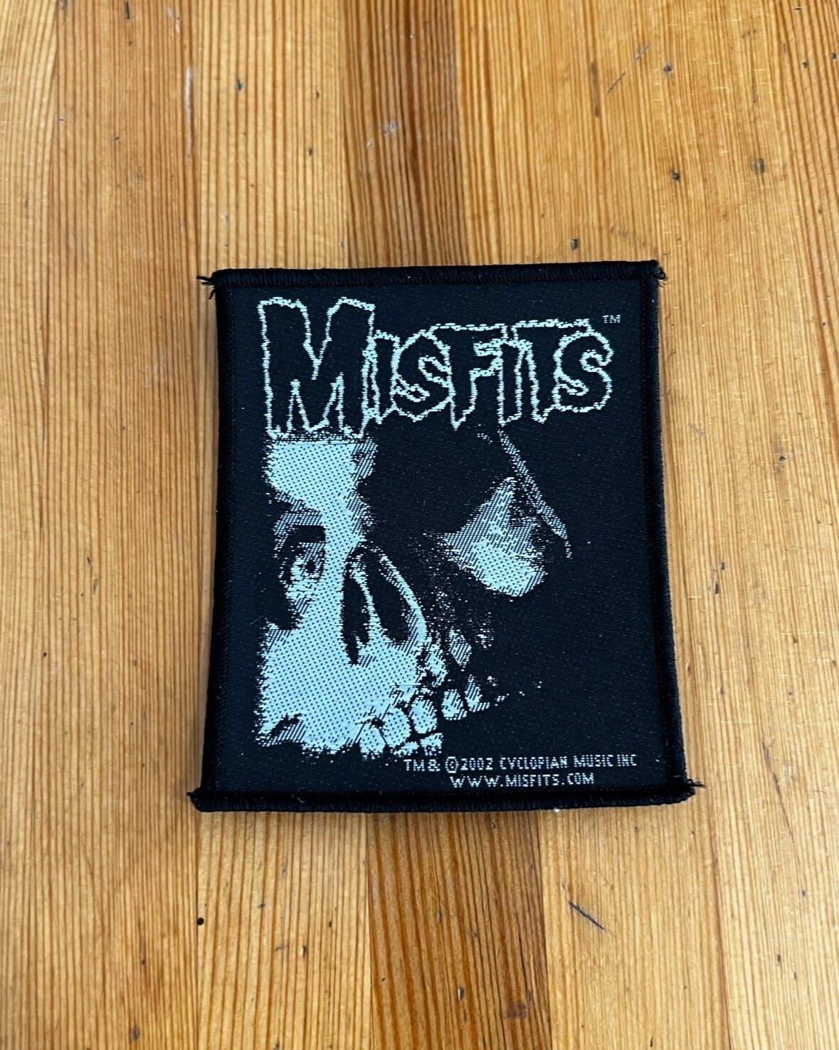 Band Tees Vintage 00s Misfits 2002 horror punk Band Small Patch Size ONE SIZE - 1 Thumbnail