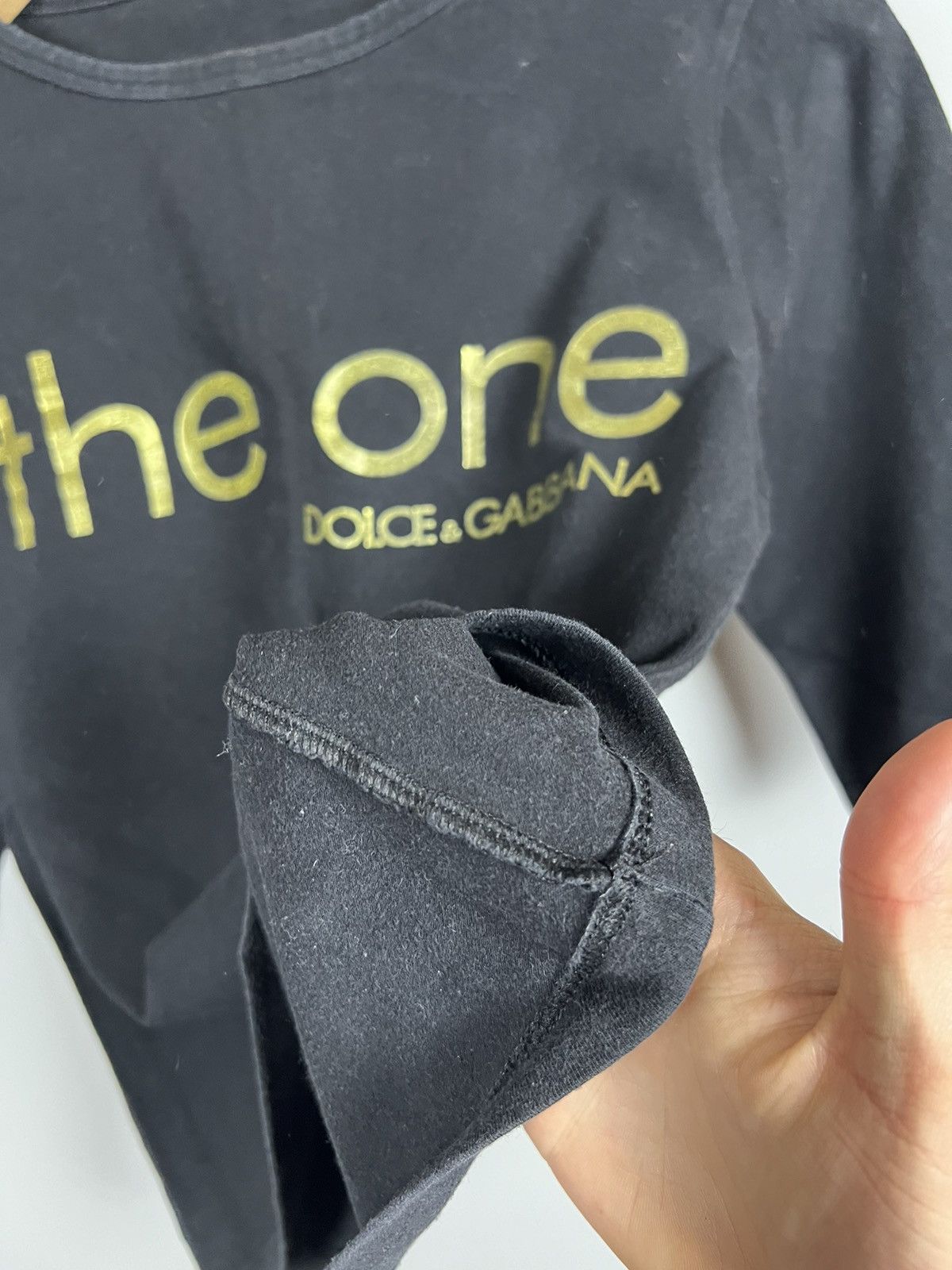Dolce & Gabbana Y2K The One Dolce & Gabbana Vintage Long Sleeve 3/4 parfums Size M / US 6-8 / IT 42-44 - 6 Thumbnail