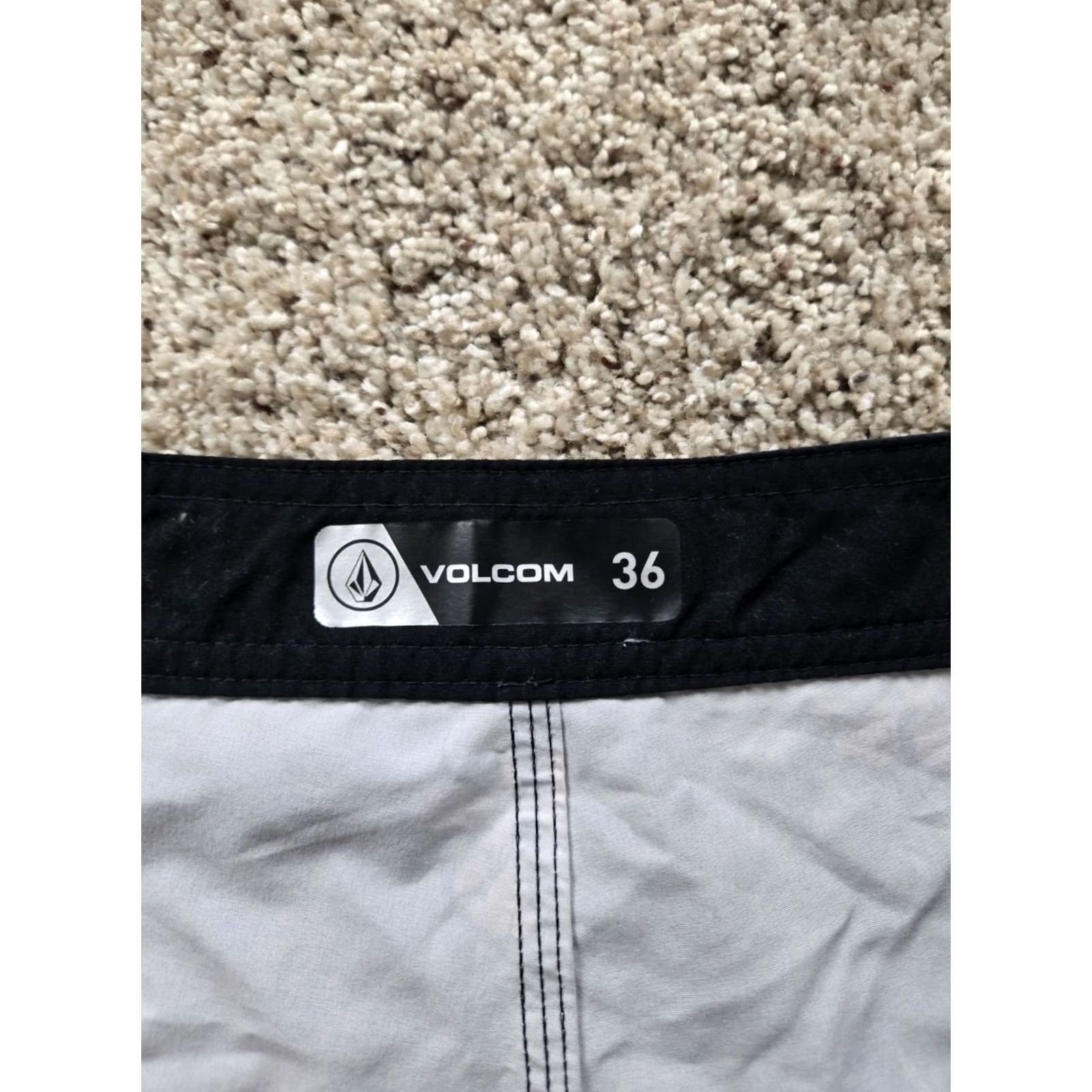 Volcom Volcom Board Shorts Mens 36 Floral Print Drawstring Stretch Beach Surfing Pockets Quick Dry Multicolor 90s? Size US 36 / EU 52 - 4 Thumbnail