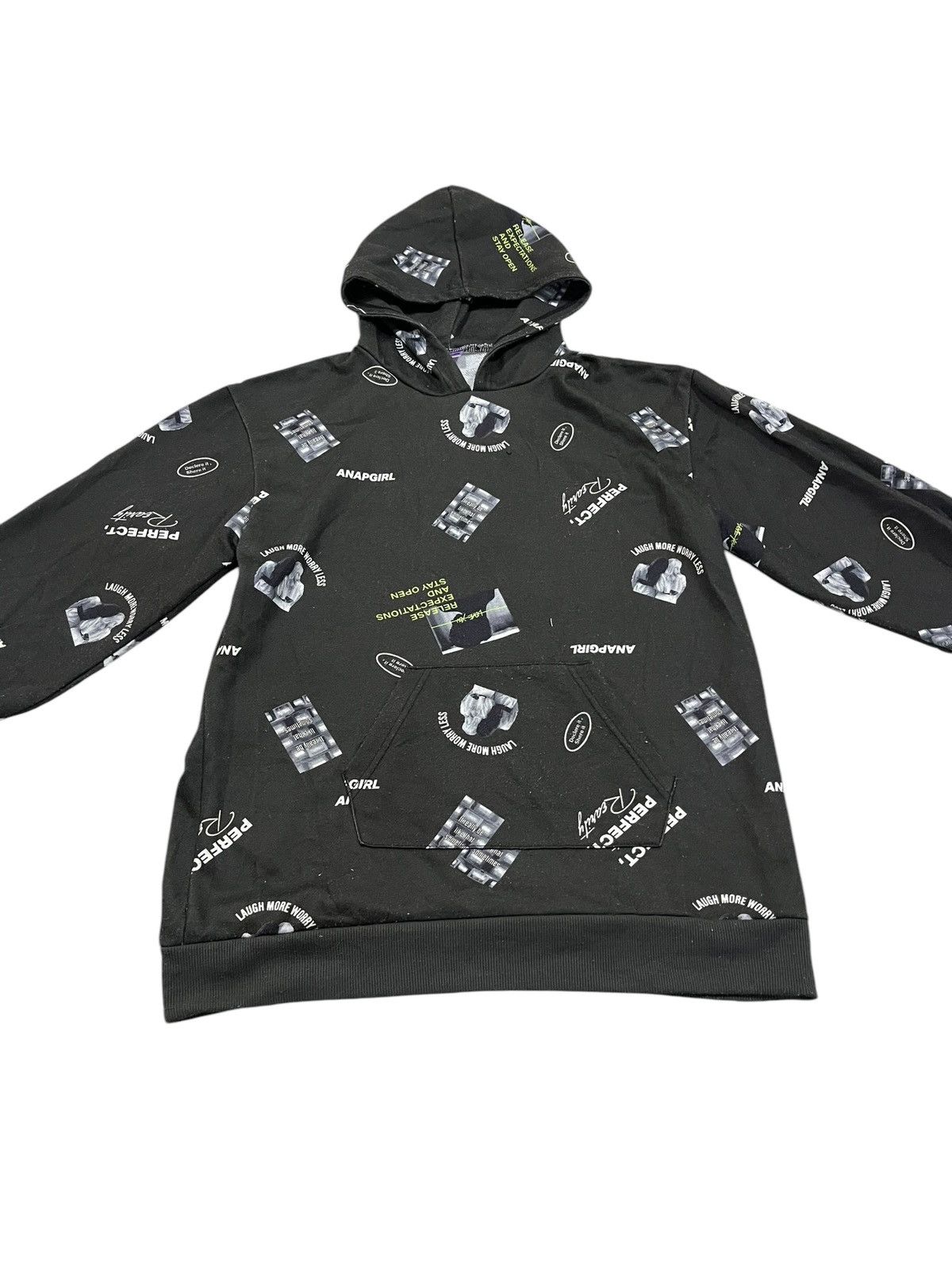 ANAP GIRL FULL PRINT POEM HOODIE