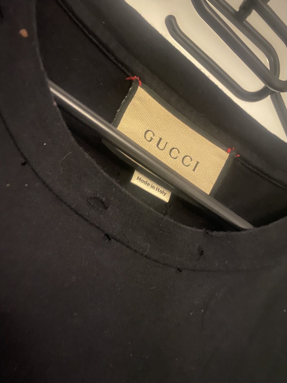 Gucci Luxury women Gucci big logo with Small flower on back Size L / US 10 / IT 46 - 16 Thumbnail