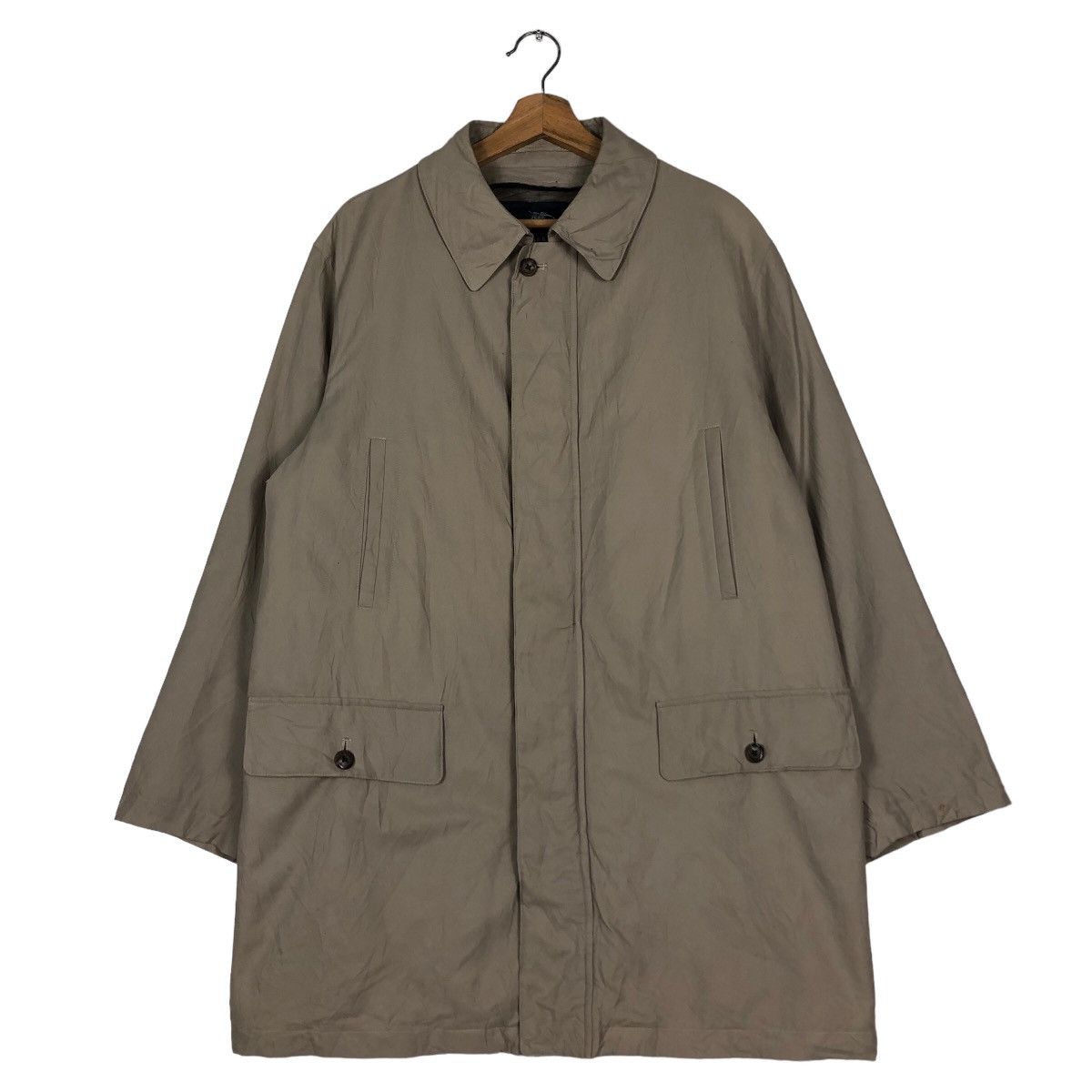 Burberry 🔥Vintage Burberry London Long Jacket Double Layer Size US M / EU 48-50 / 2 - 1 Thumbnail