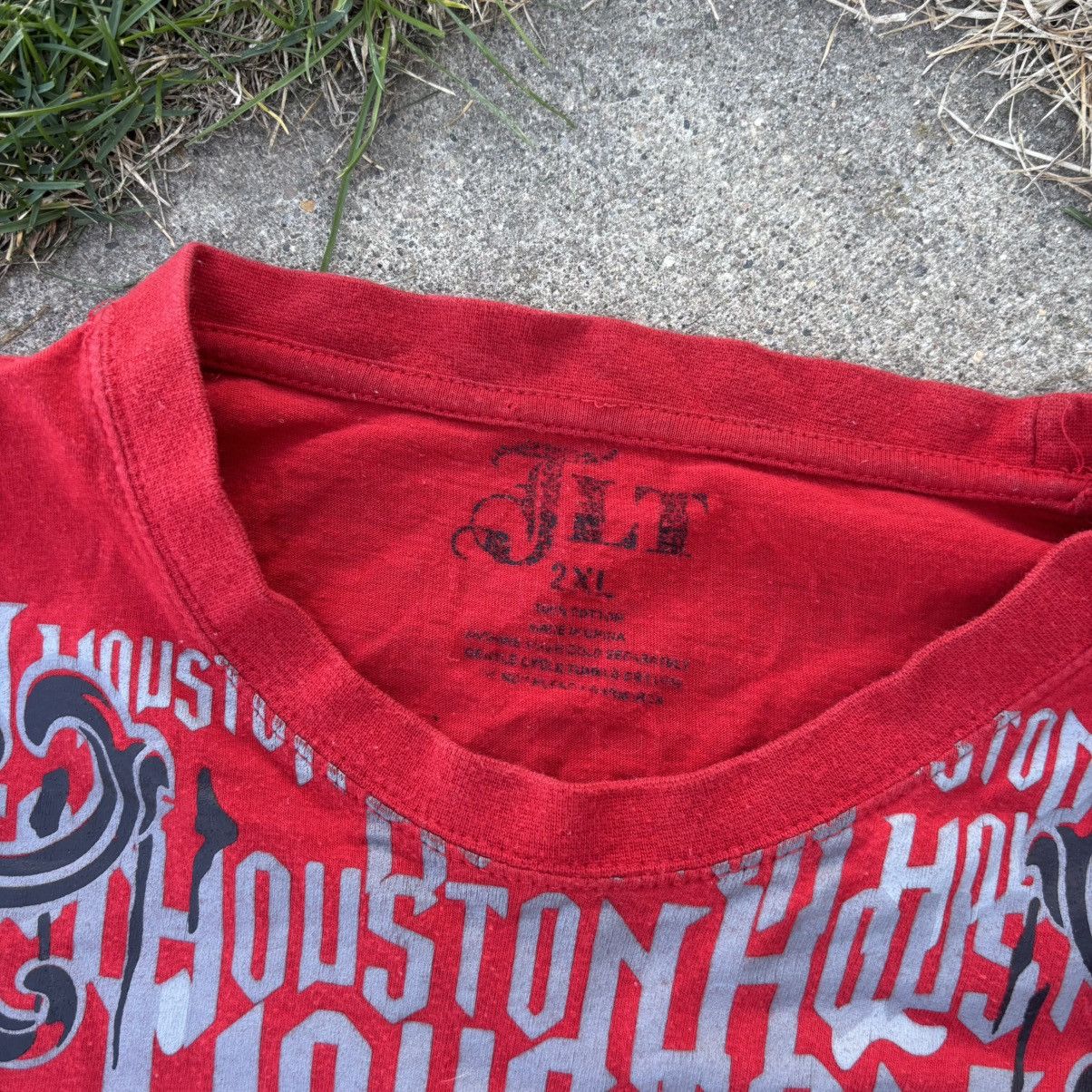 NBA × Vintage Y2K Grunge Houston Rockets Shirt Size US L / EU 52-54 / 3 - 3 Thumbnail