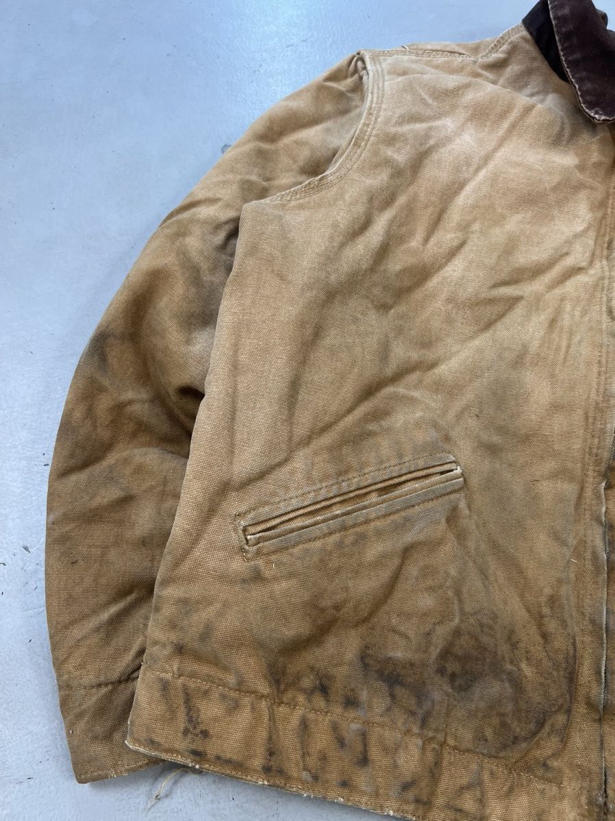 Carhartt Tan Vintage Carhartt Detroit jacket Size L / US 10 / IT 46 - 4 Thumbnail