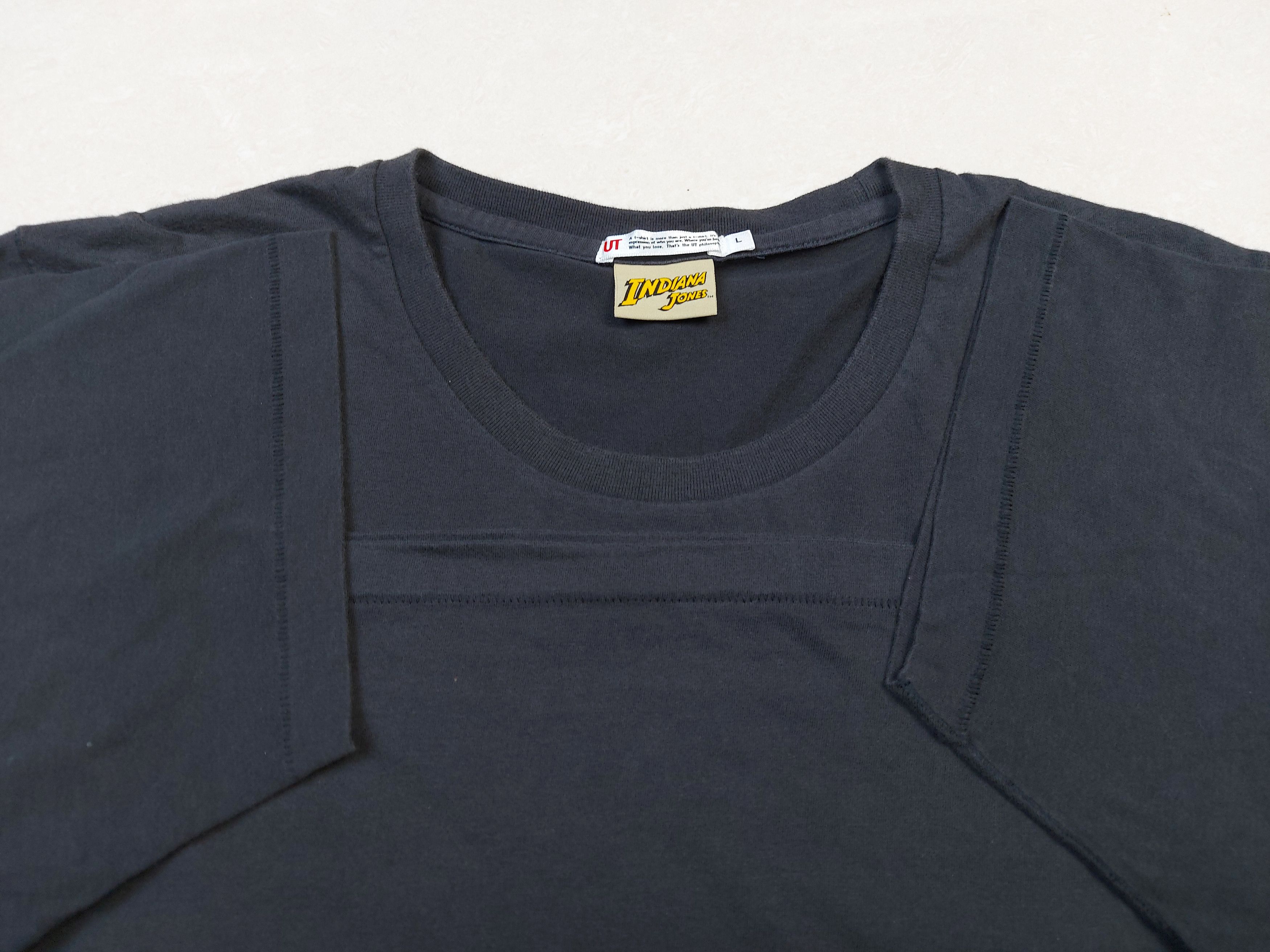 Uniqlo × Vintage Vintage INDIANA JONES X Uniqlo Lucas Film Movie TEE Size US L / EU 52-54 / 3 - 6 Thumbnail