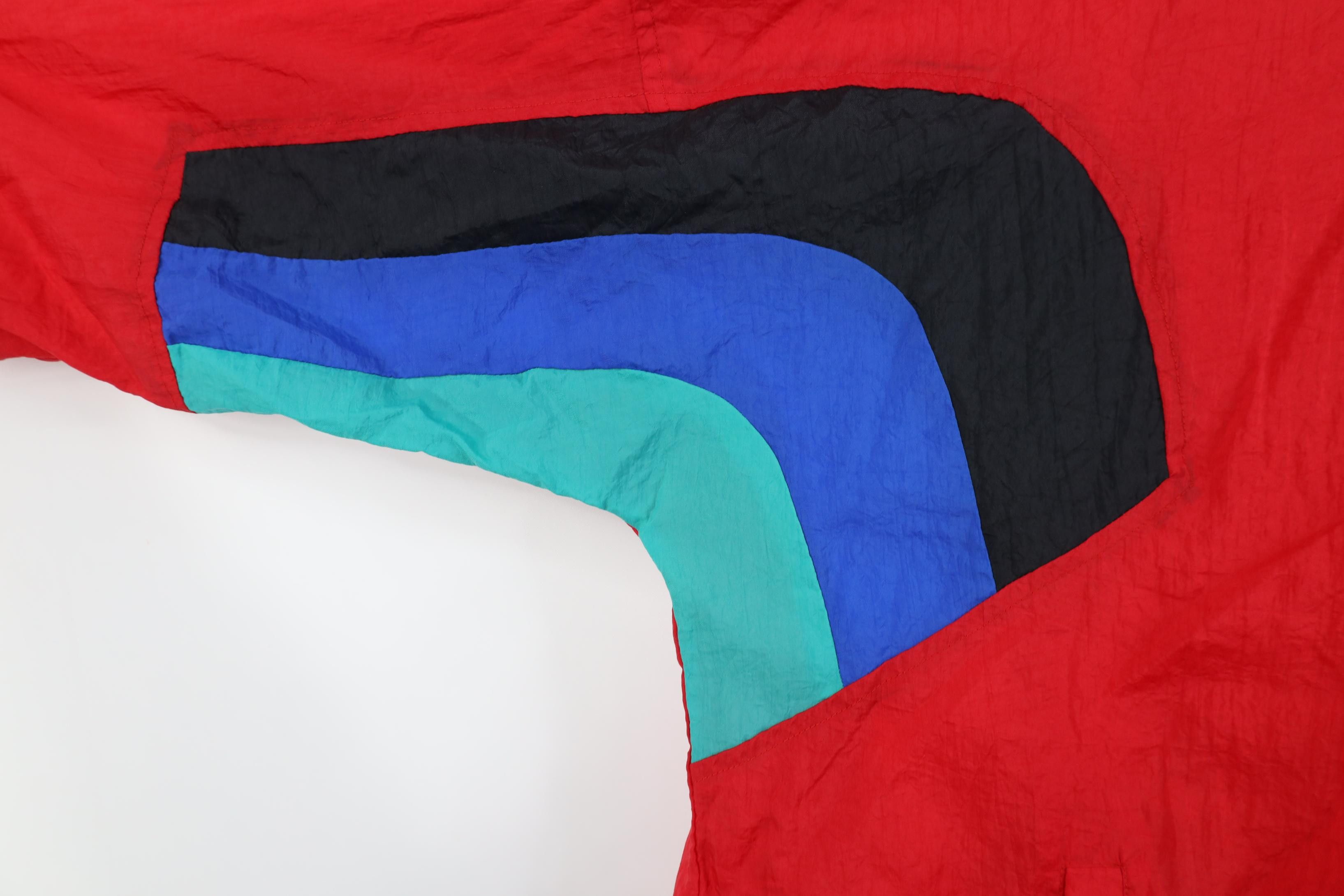 Vintage Vintage 90s Streetwear Lined Full Zip Windbreaker Jacket Size US L / EU 52-54 / 3 - 4 Thumbnail