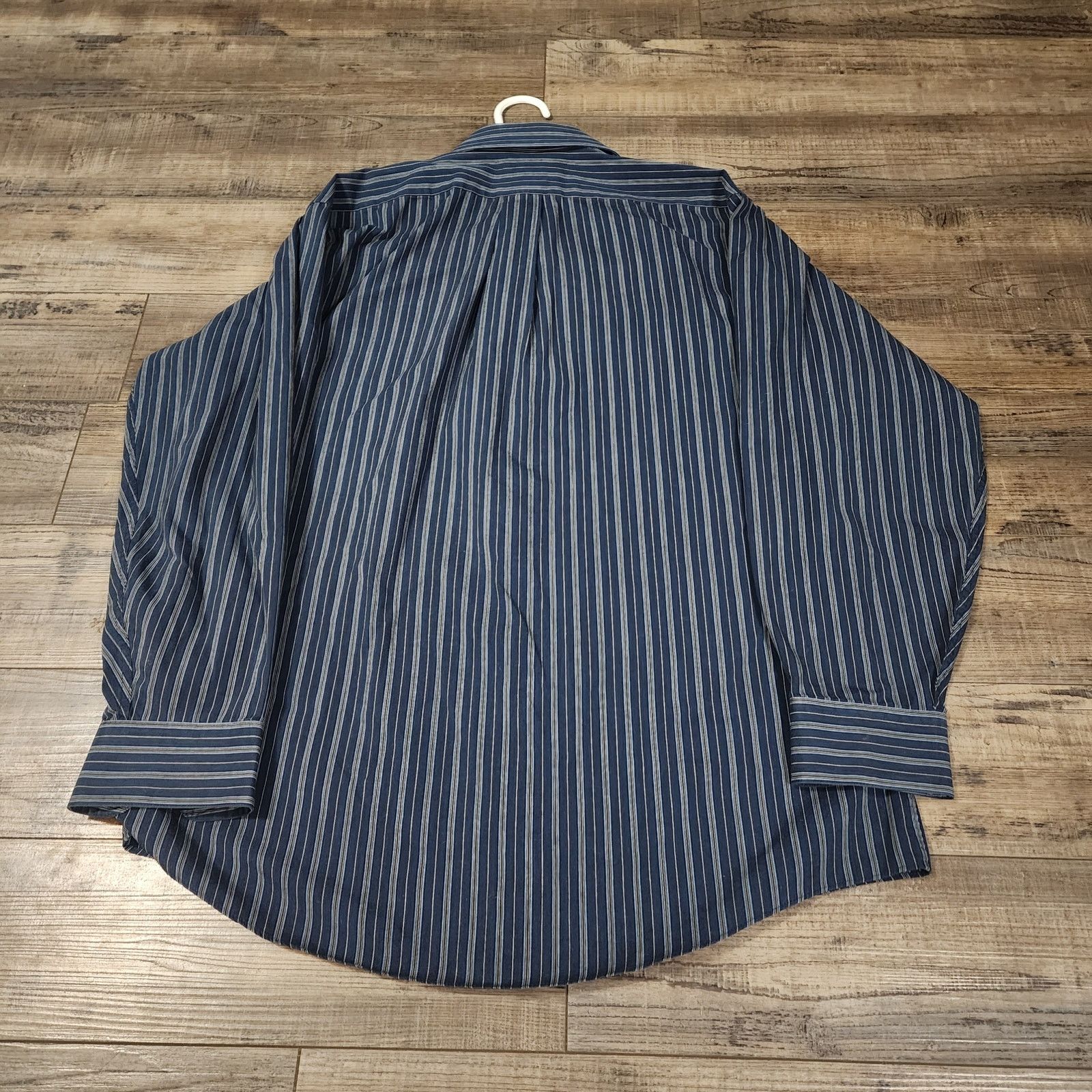Arrow Arrow fitted men striped shirt wrinkle free Large 2207 Size US L / EU 52-54 / 3 - 5 Thumbnail