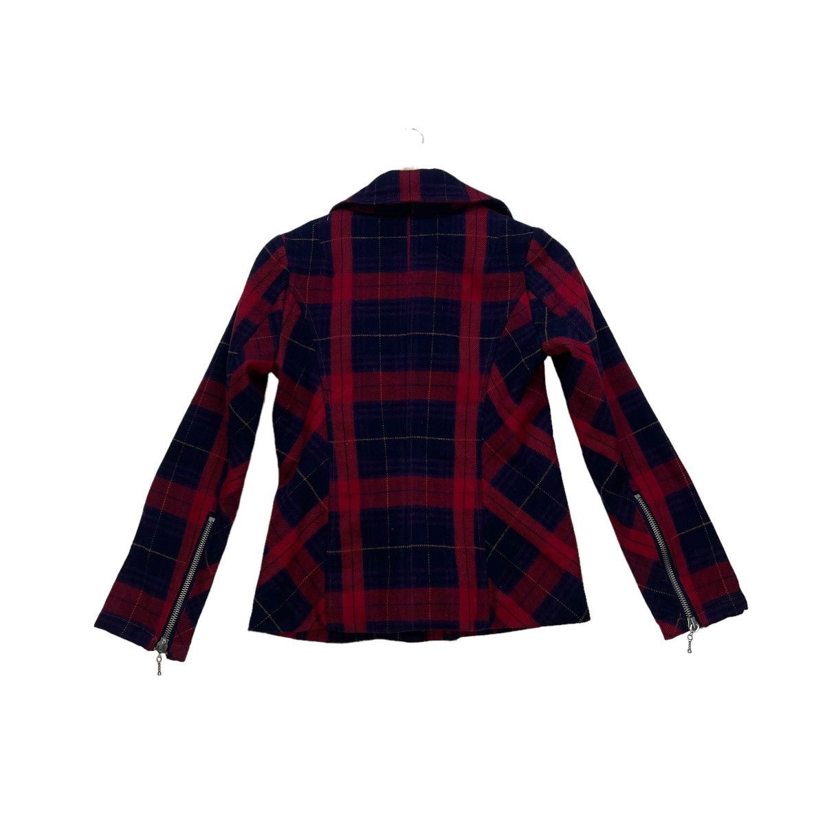 Japanese Brand × Mari's Rock 💥Awesome Spiral Girl Double Collar Jacket Size M / US 6-8 / IT 42-44 - 2 Thumbnail