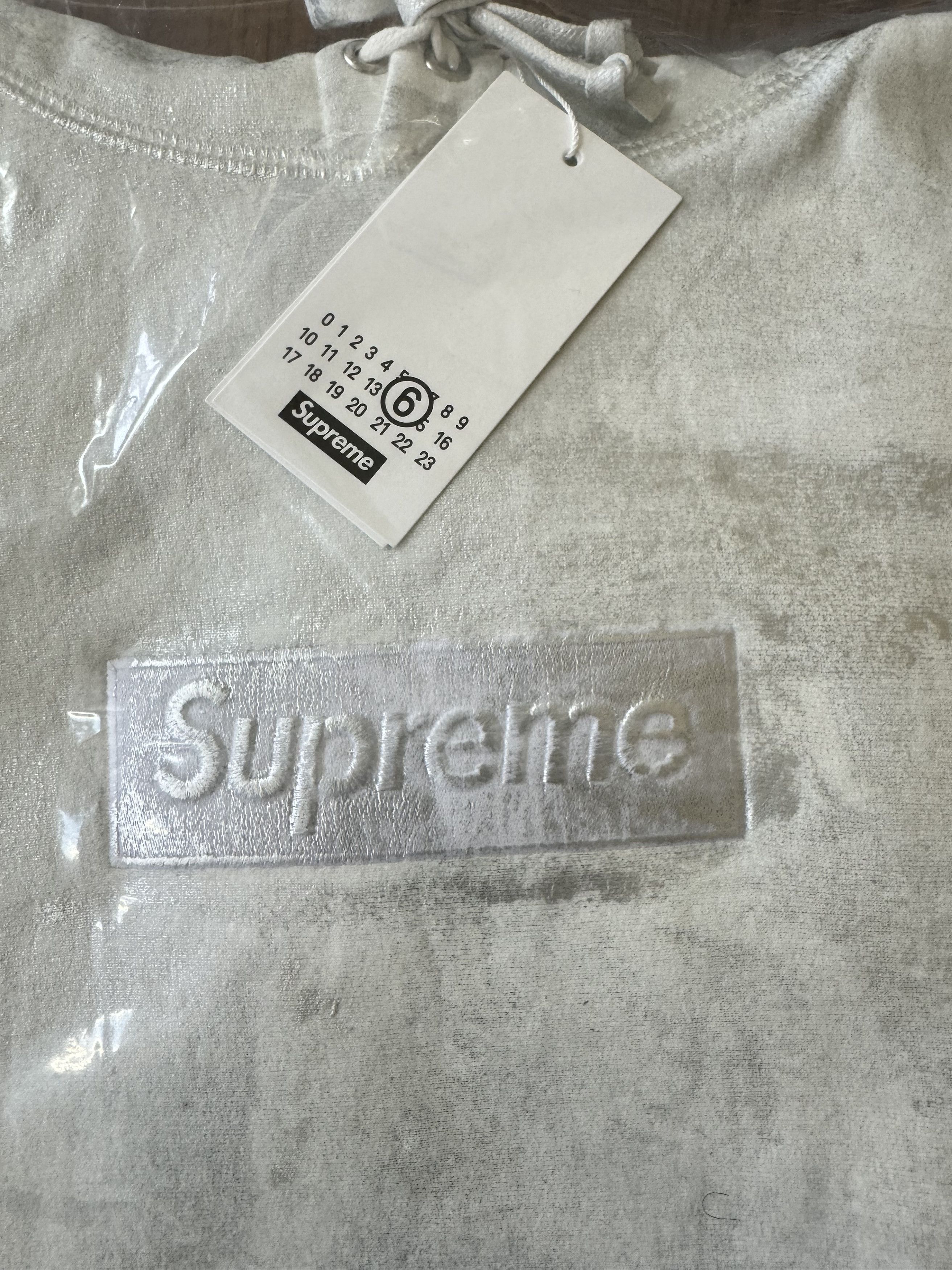 Maison Margiela × Supreme Supreme x Margiela Box Logo Tee NWT Size US M / EU 48-50 / 2 - 7 Thumbnail