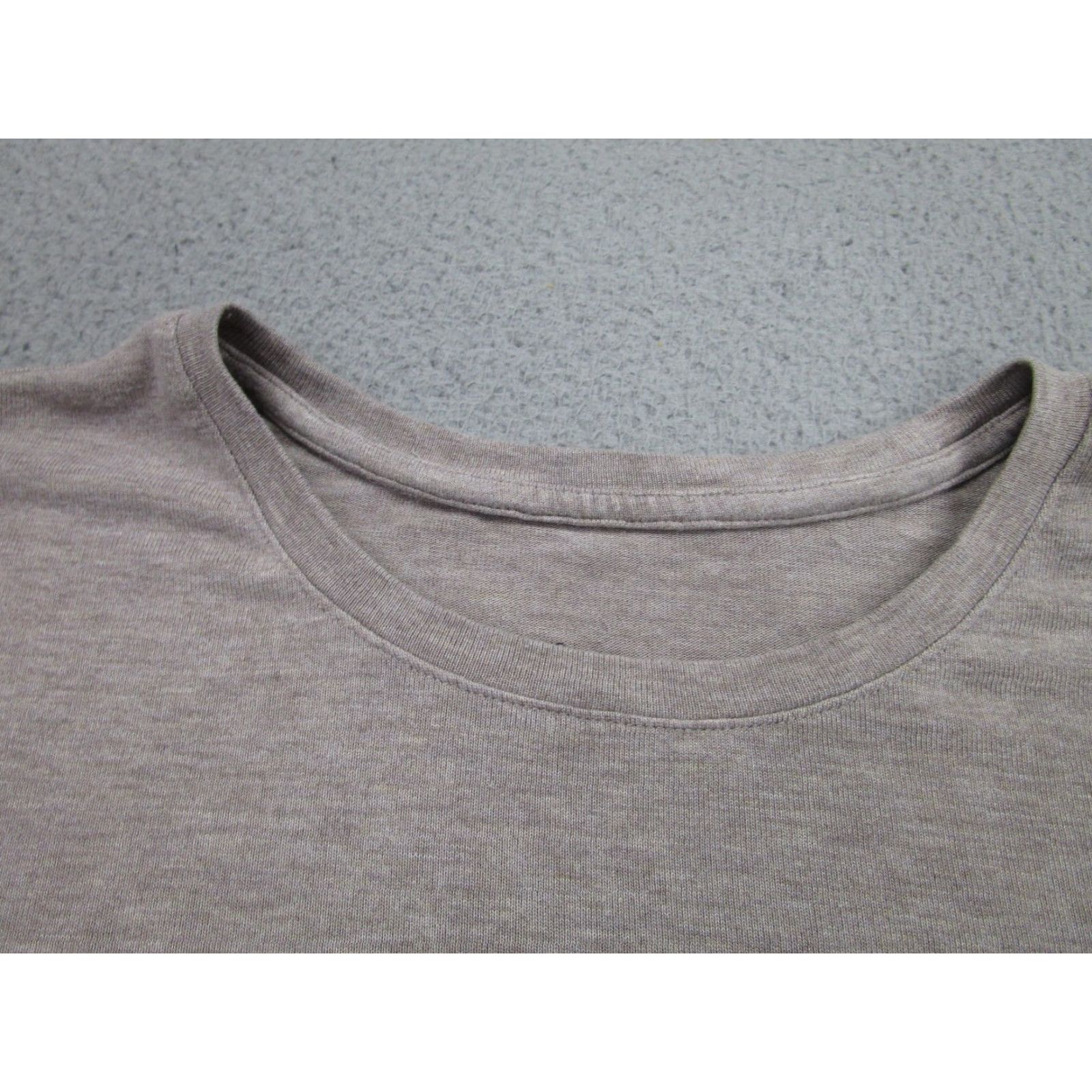 Vintage A New Day Shirt Womens Large Beige Short Sleeve Crewneck Rayon Blend Stretch Size L / US 10 / IT 46 - 3 Thumbnail