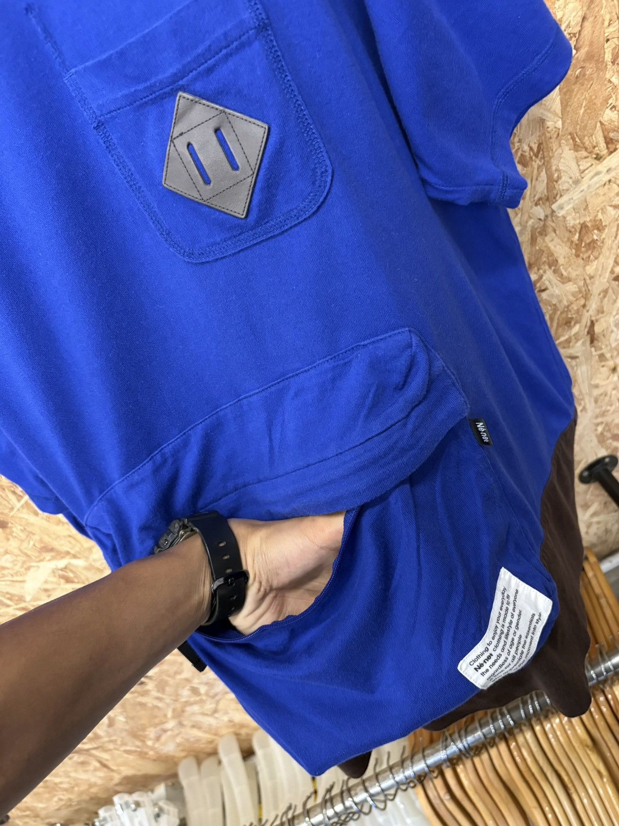 Ne-Net Ne Net Issey Miyake Rey Design Shirt 🔥 Size US XXL / EU 58 / 5 - 4 Thumbnail