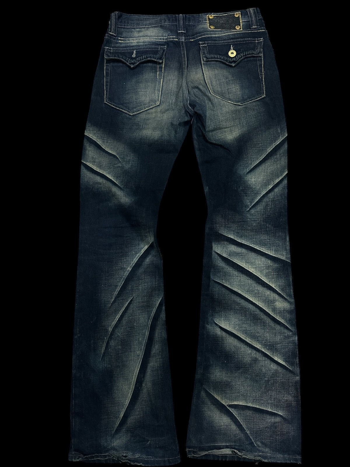 Kapital Flare Army of No Flare HoneyComb . Size US 32 / EU 48 - 3 Thumbnail