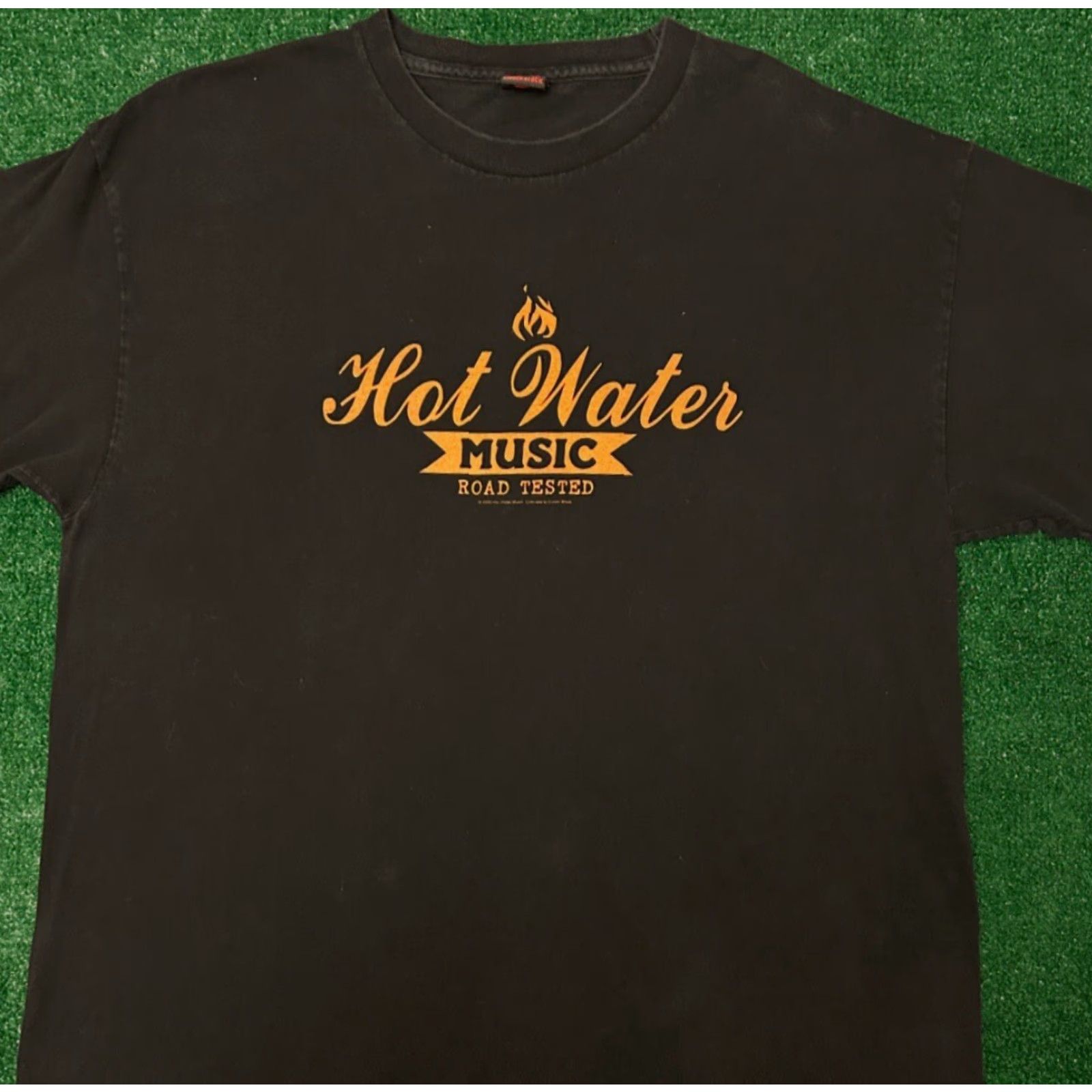 Vintage VINTAGE Hot Water Music Band Tee Department Of Dues 2002 VTG Shirt Mens XL Punk Shirt Size US XL / EU 56 / 4 - 5 Thumbnail