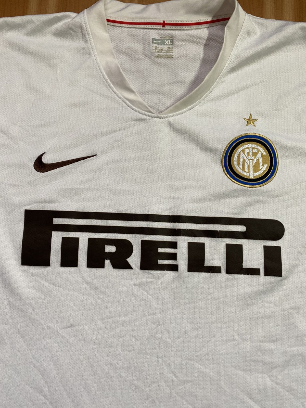 Nike Nike Inter Milan 2008/9 Away Football Shirt Soccer Jersey Size US XL / EU 56 / 4 - 3 Thumbnail