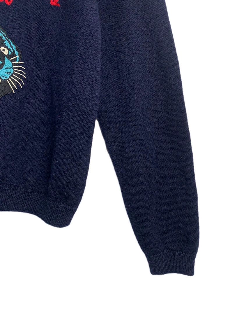 Gucci Gucci Tiger head embroidered navy blue sweater 2502-Nextarr Size US S / EU 44-46 / 1 - 5 Thumbnail