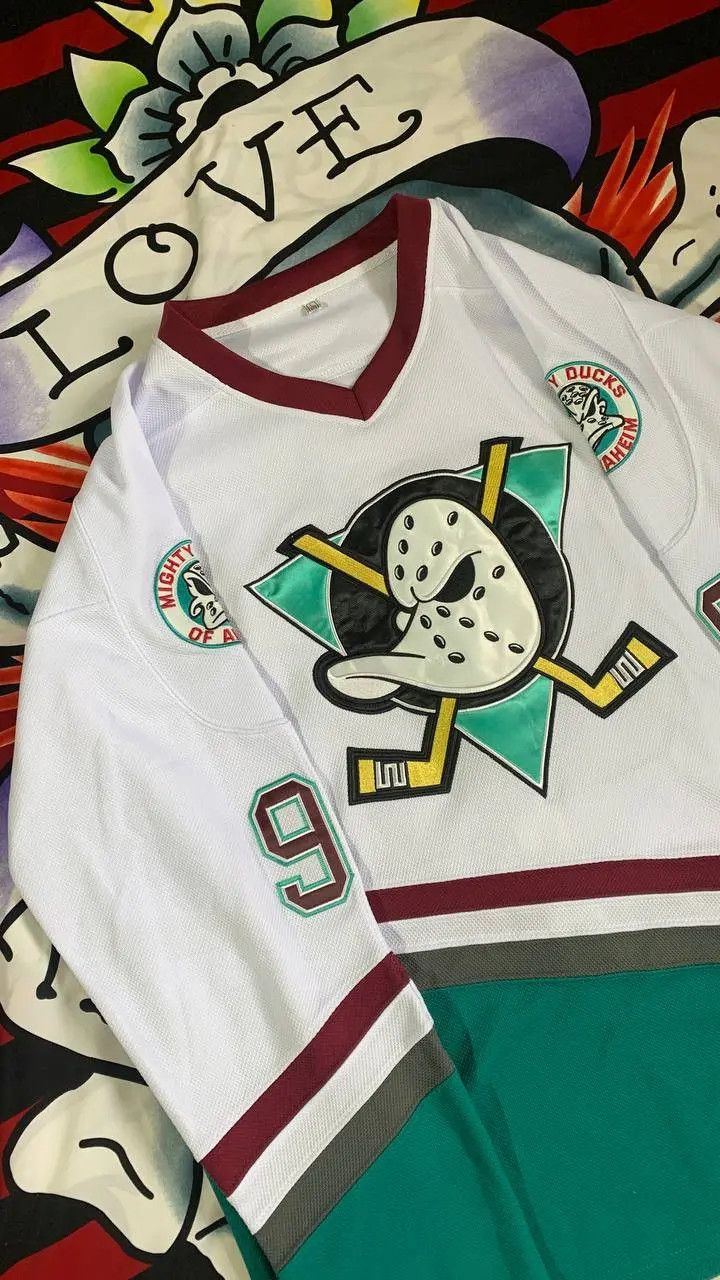 NHL Vintage Might Ducks Anaheim Shirt Large #96 Conway hockey Size US L / EU 52-54 / 3 - 3 Thumbnail