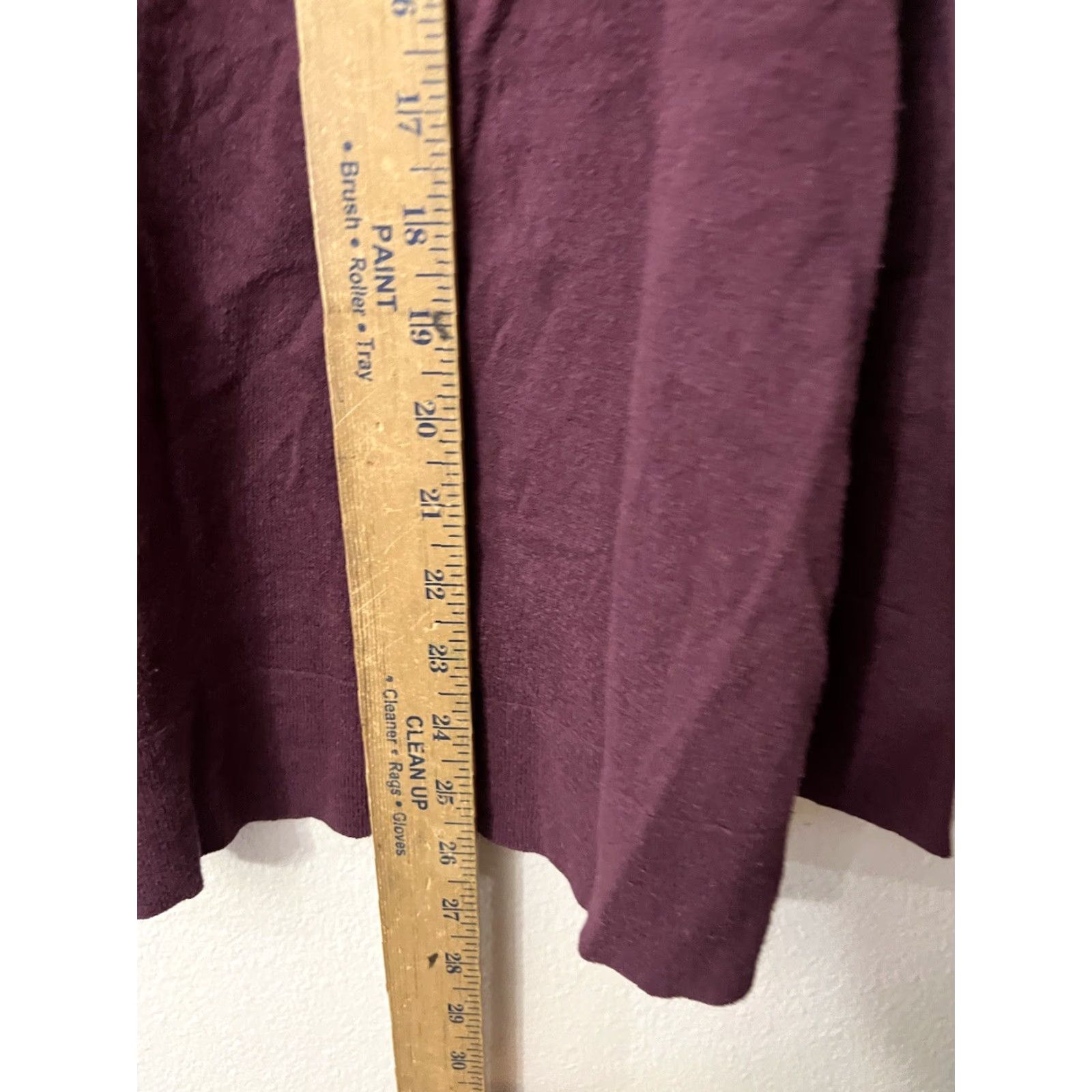 Loft VINTAGE Ann Taylor Loft Sweater Women's Small Pullover Knit Long Sleeve V-Neck Casual Burgundy 2010s Womens Size S / US 4 / IT 40 - 4 Thumbnail