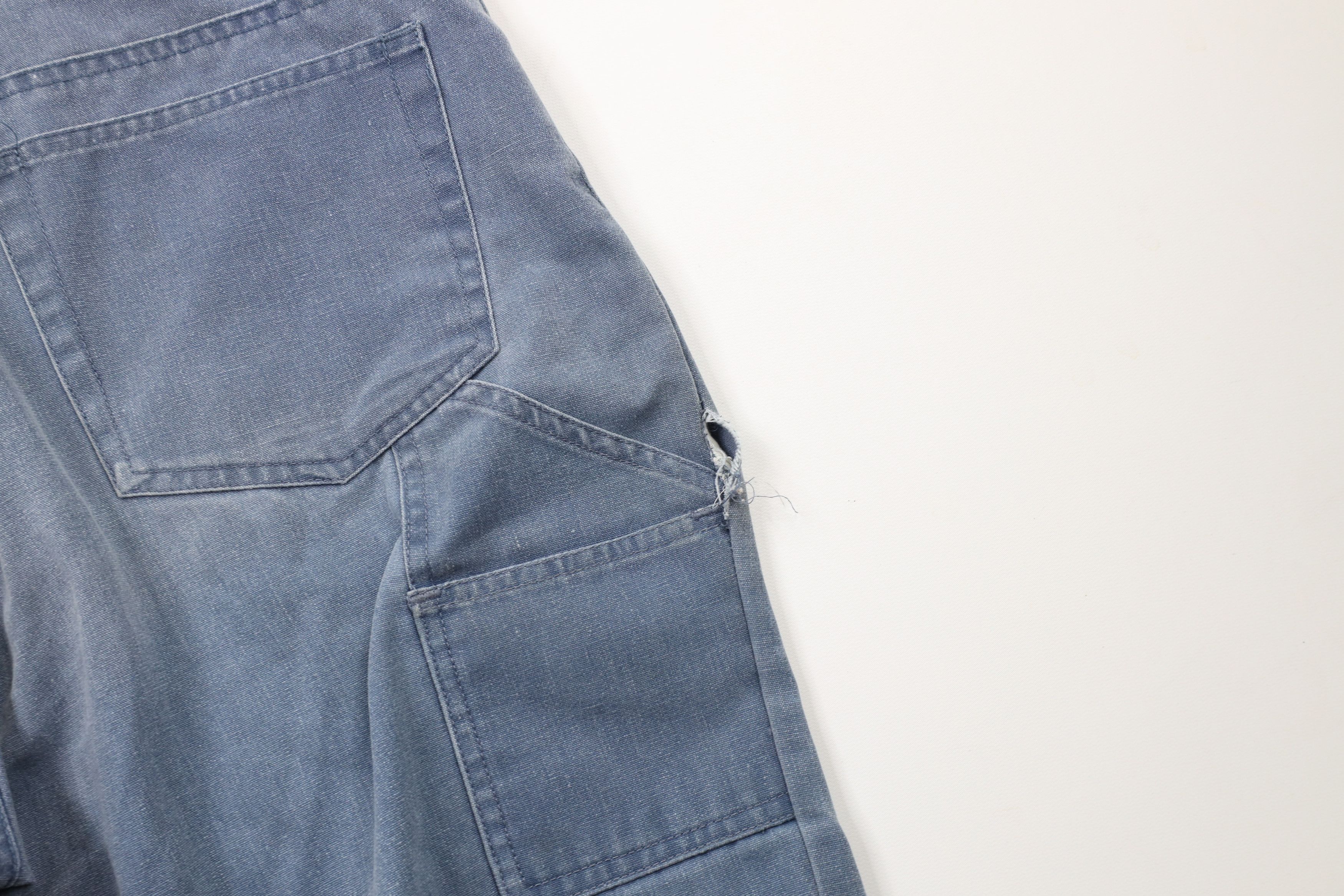Vintage Vintage 90s Streetwear Baggy Stonewash Pigment Dye Shorts Size US 30 / EU 46 - 13 Thumbnail