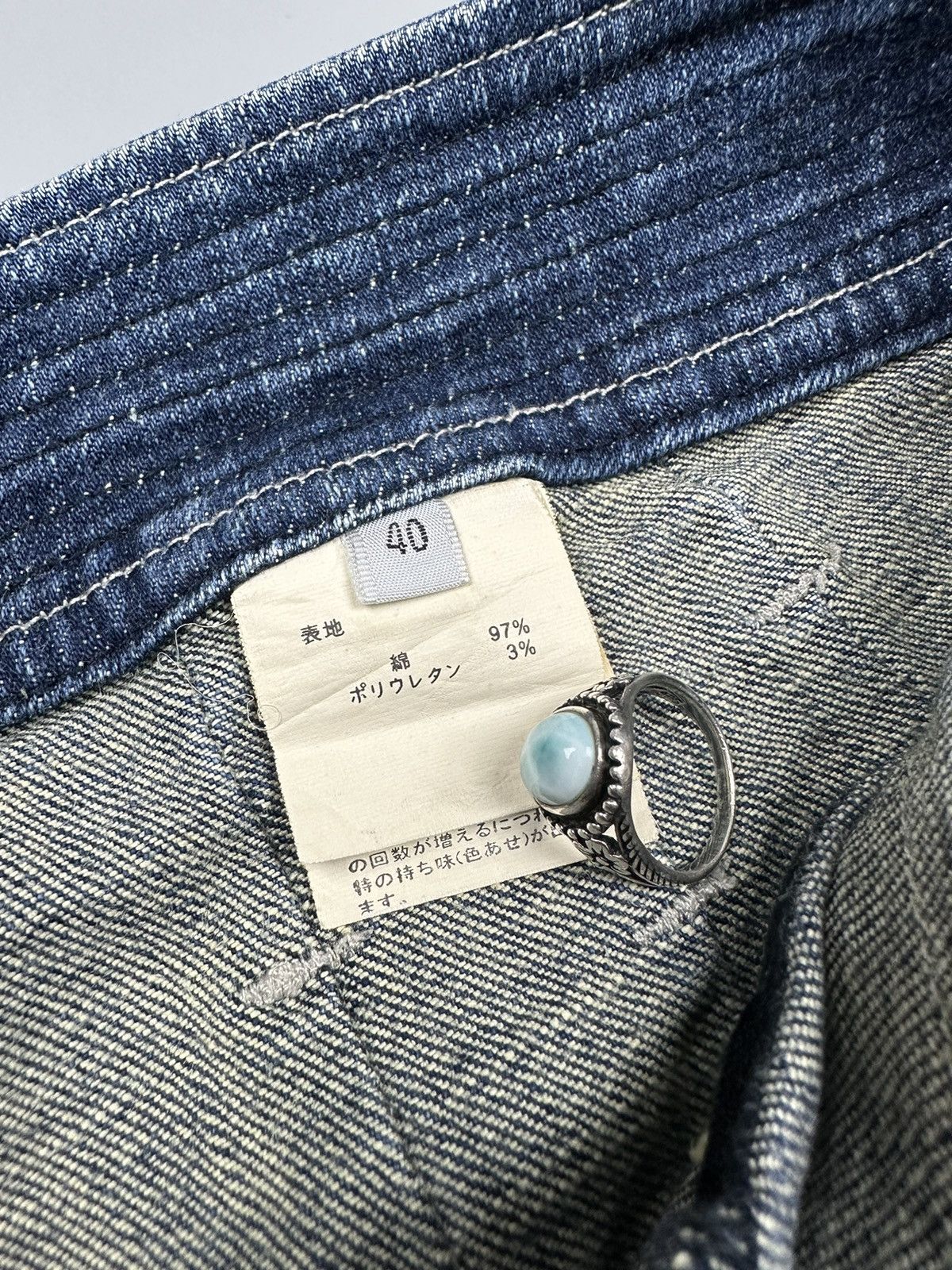 If Six Was Nine × Le Grande Bleu (L.G.B.) 🔥Flared🔥Viva Presto Multi Pocket Denim Size US 32 / EU 48 - 14 Thumbnail