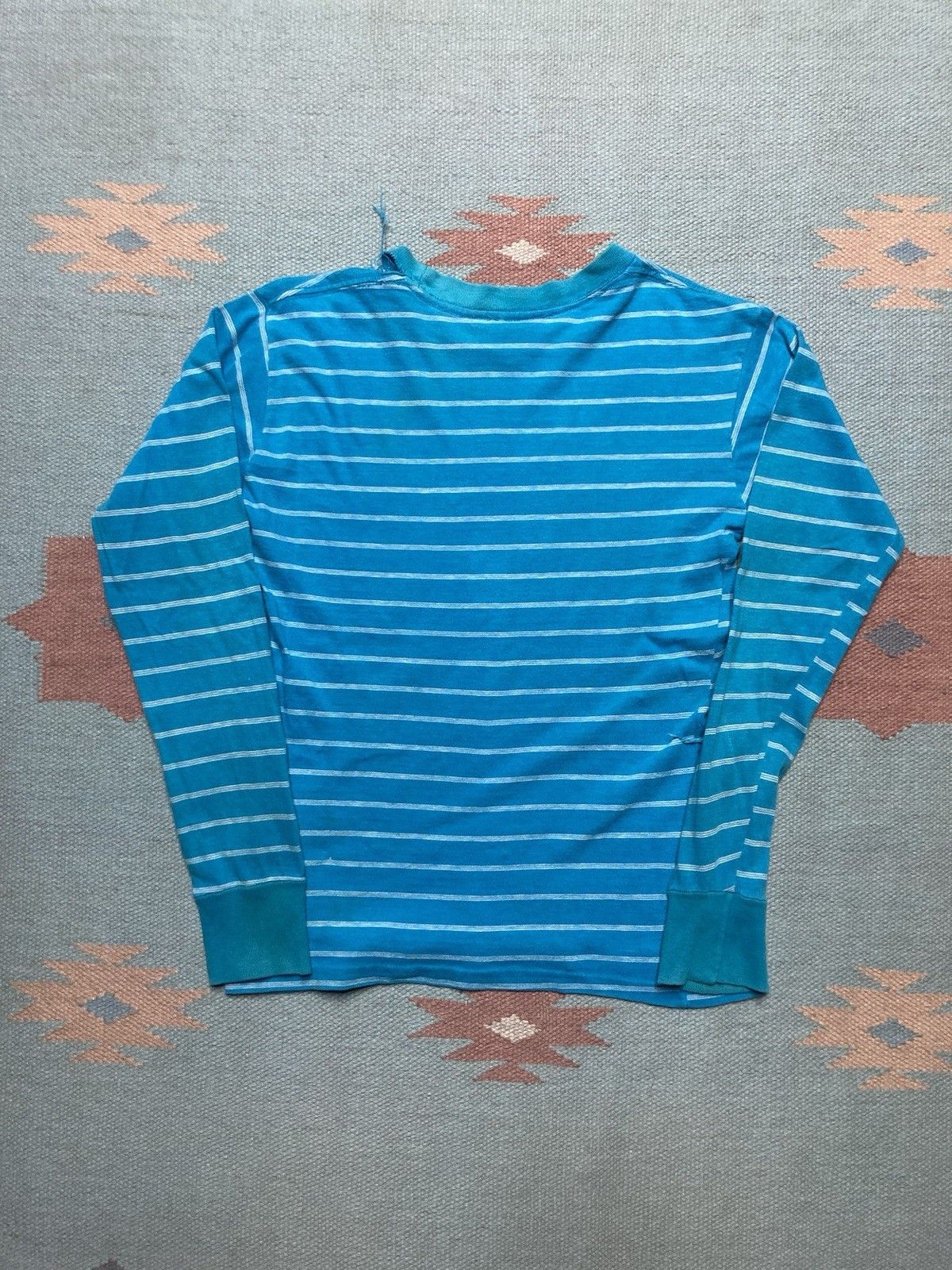 Sears × Vintage 1960s long sleeve t shirt striped sears distress men’s small Size US S / EU 44-46 / 1 - 7 Thumbnail