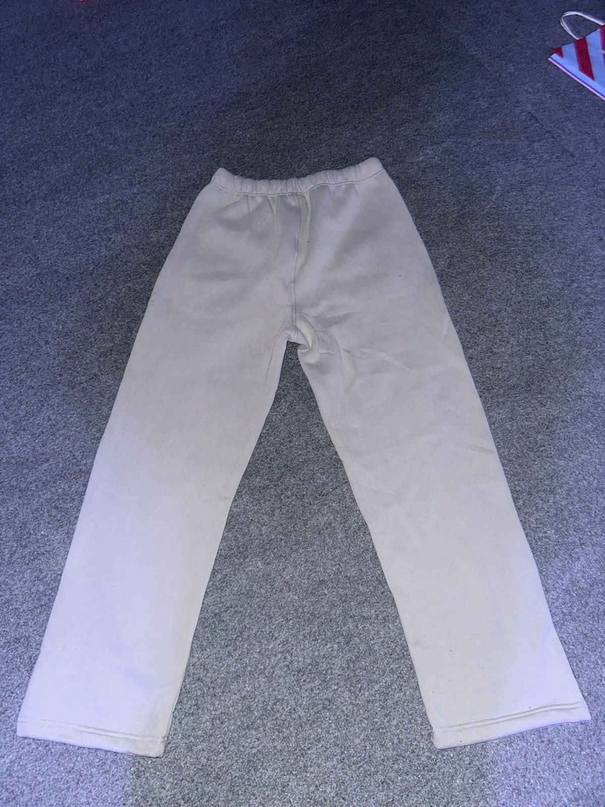 Other Cement Grey Blank Thick Cotton Sweats Large Size US 34 / EU 50 - 4 Thumbnail