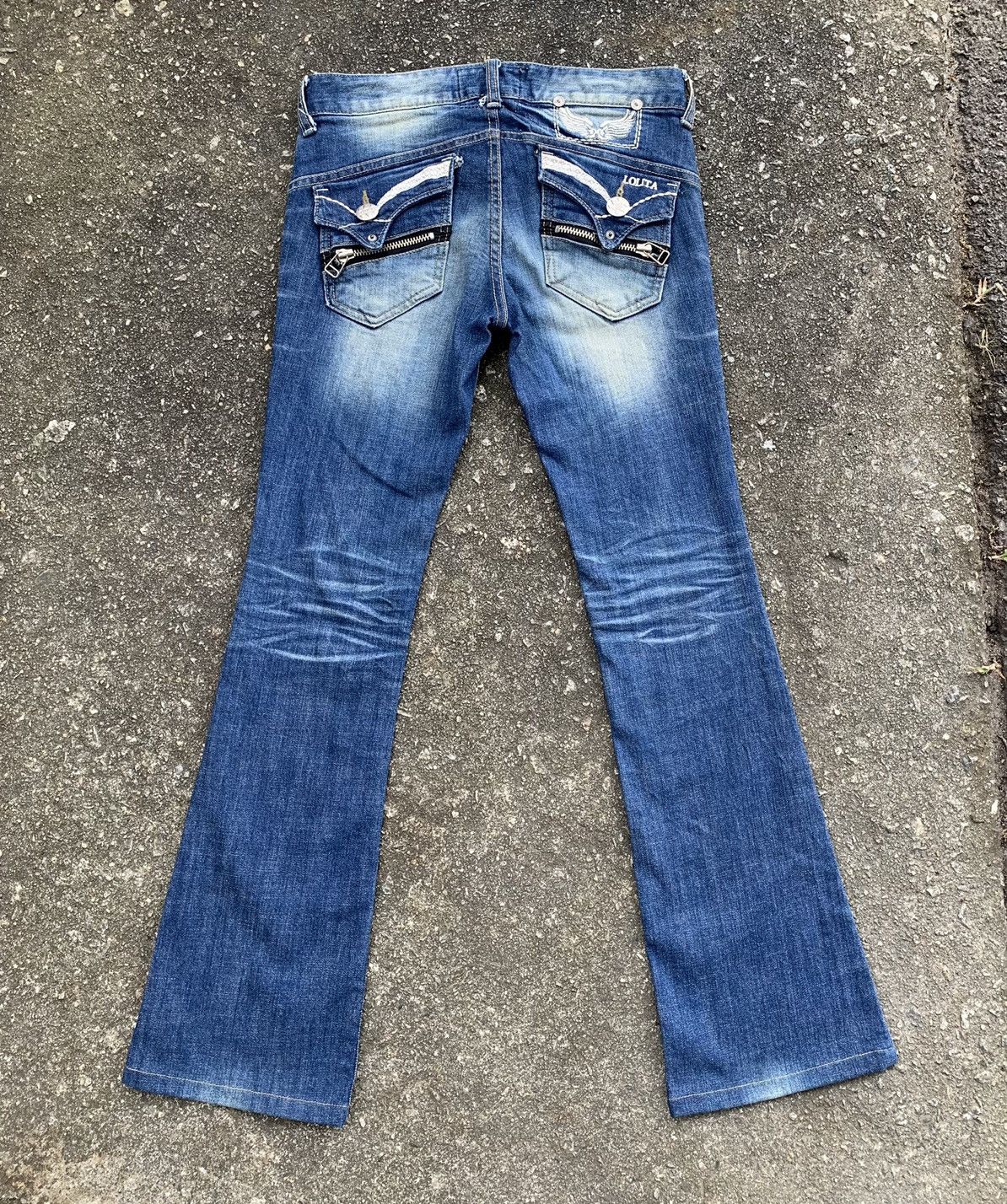 Lolita Jeans Lolita Streching Flare Jeans Pants Size US 29 - 6 Thumbnail