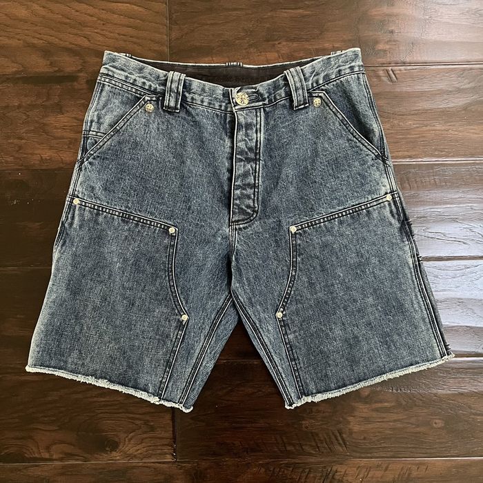 chrome-hearts-chrome-hearts-denim-shorts-grailed