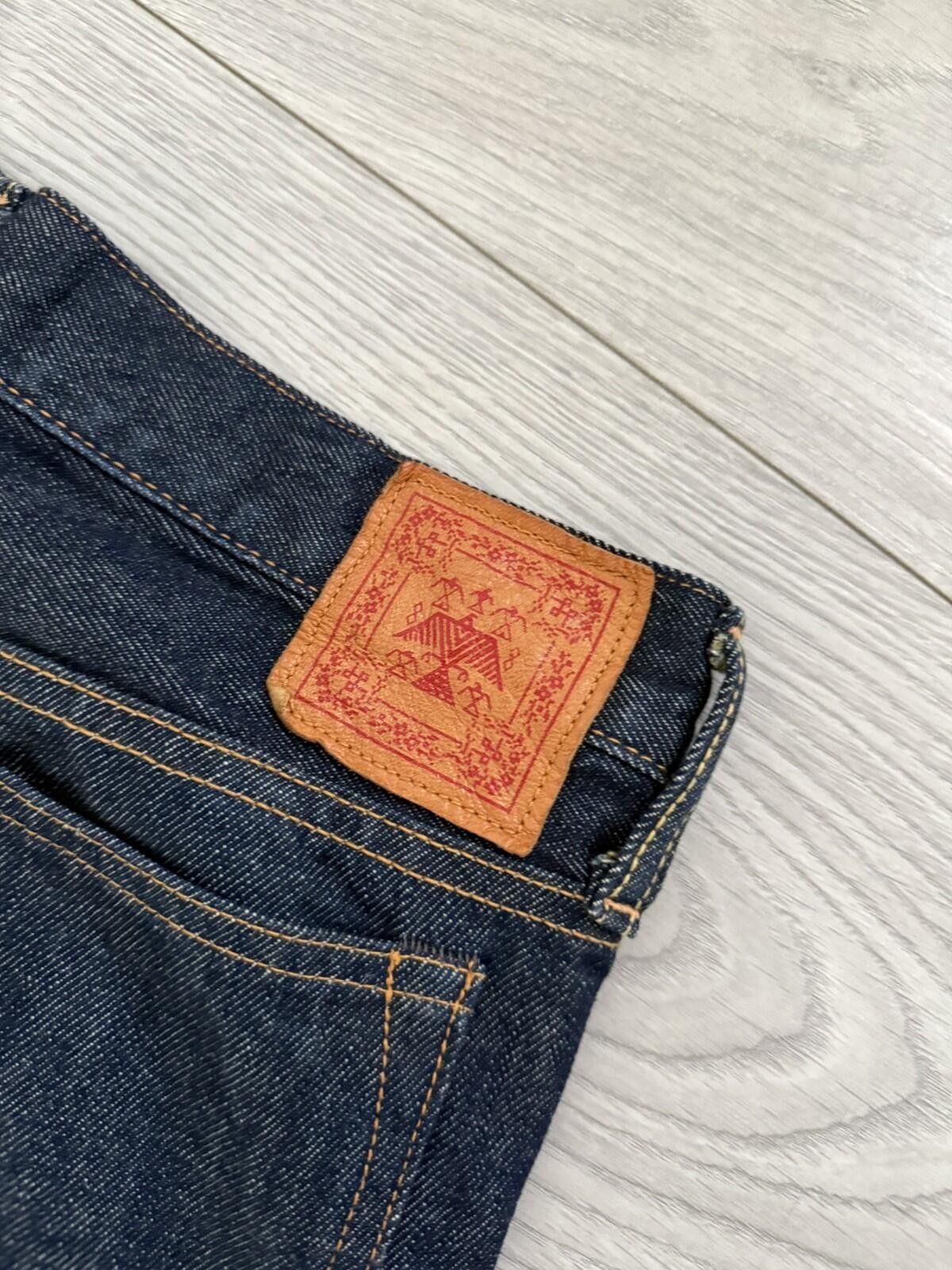 Kapital Kapital Banana Leg Indigo Blue Stacked Denim Jeans Size 30 Size US 30 / EU 46 - 8 Thumbnail