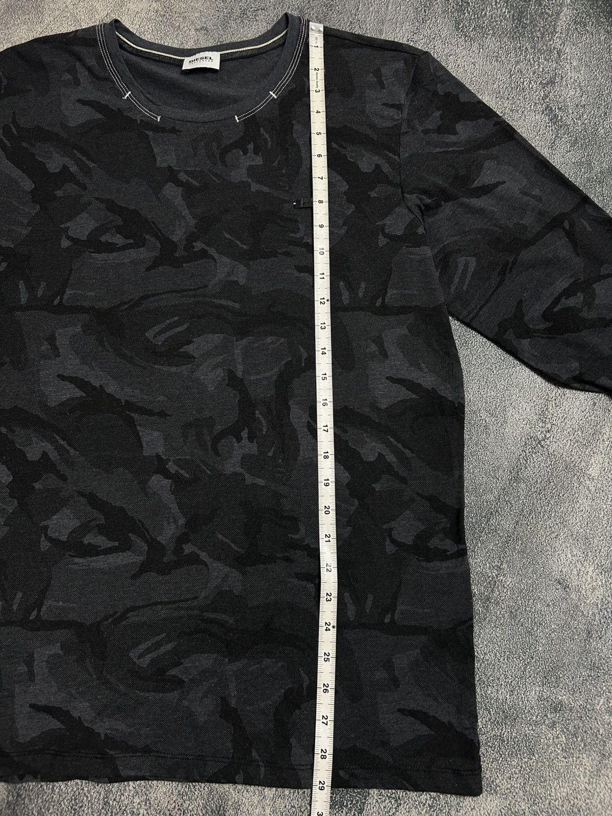 Diesel Diesel longsleeve camoblack slevedge Size US L / EU 52-54 / 3 - 8 Thumbnail