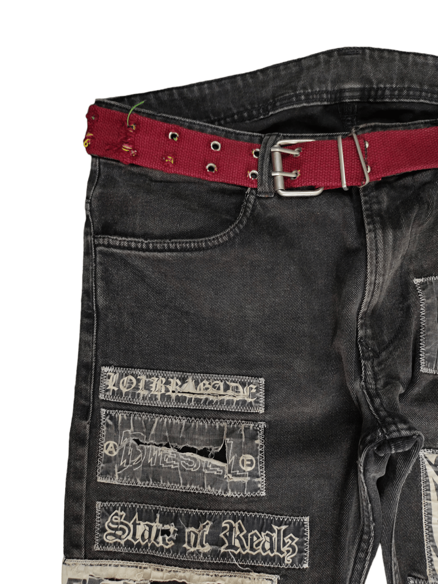Diesel × If Six Was Nine × Undercover Diesel Jeans Patches Distress Faded Punk Undercover Style Size US 32 / EU 48 - 4 Thumbnail