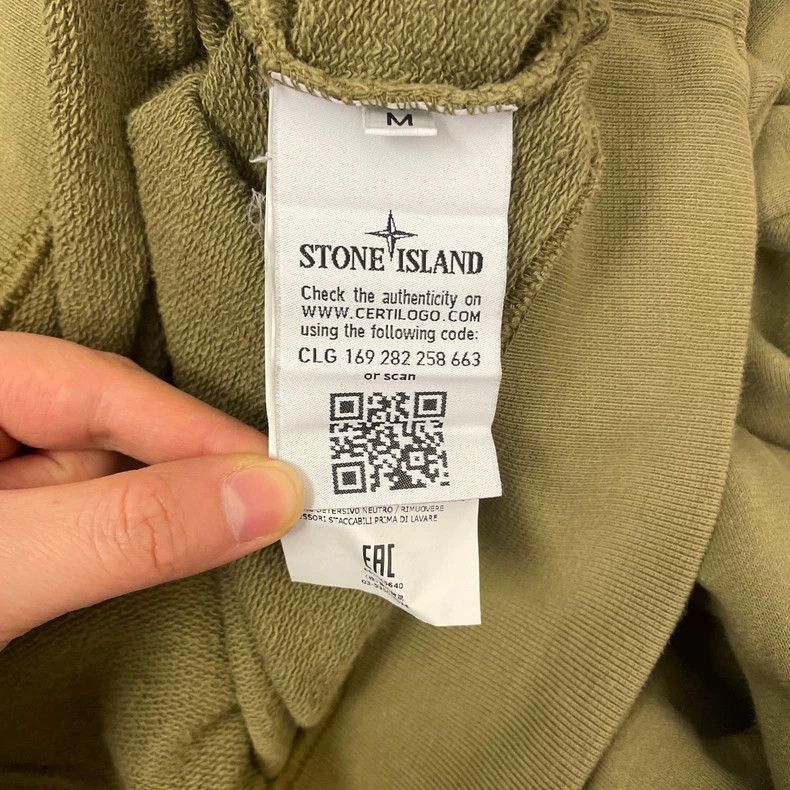 Stone Island Stone Island Olive Logo Crewneck Sweater -2506 Size US M / EU 48-50 / 2 - 4 Thumbnail