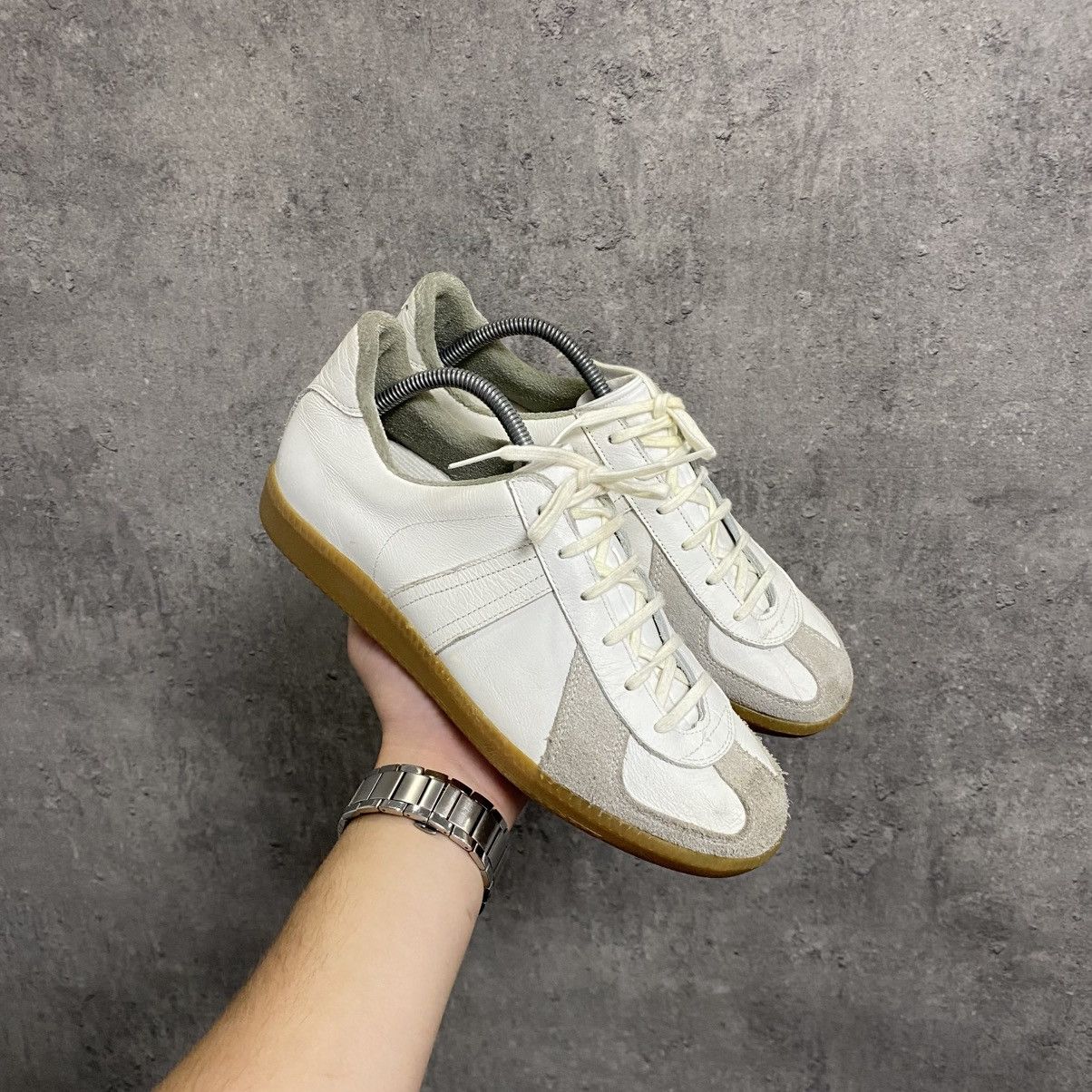 Other Vintage BW Sport 255 GATs Leather White Sneakers Margiela Size US 7 / EU 40 - 2 Thumbnail