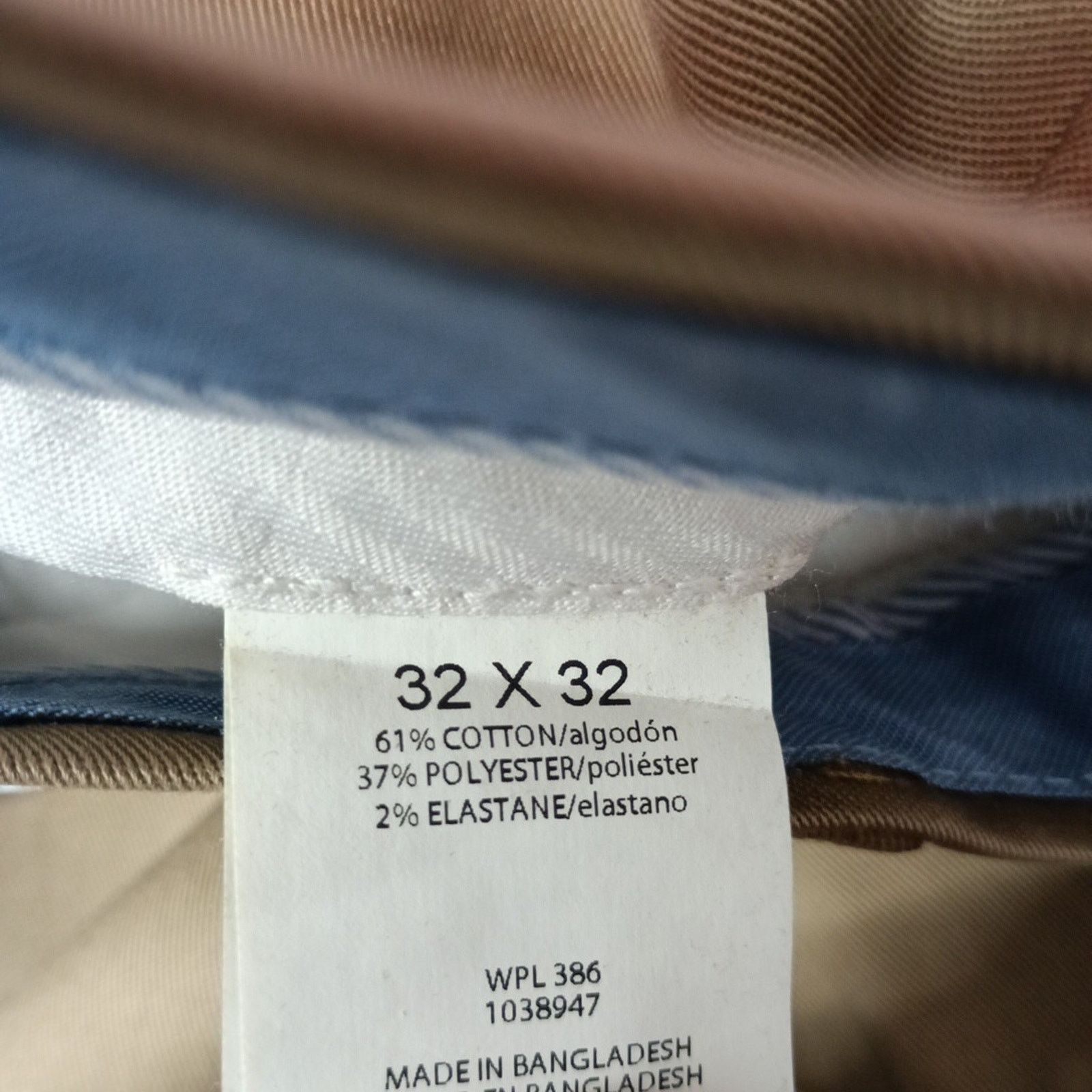 Haggar Haggar Premium No Iron Khakis Men's 32x32 Br Khaki Straight Size US 32 / EU 48 - 6 Thumbnail