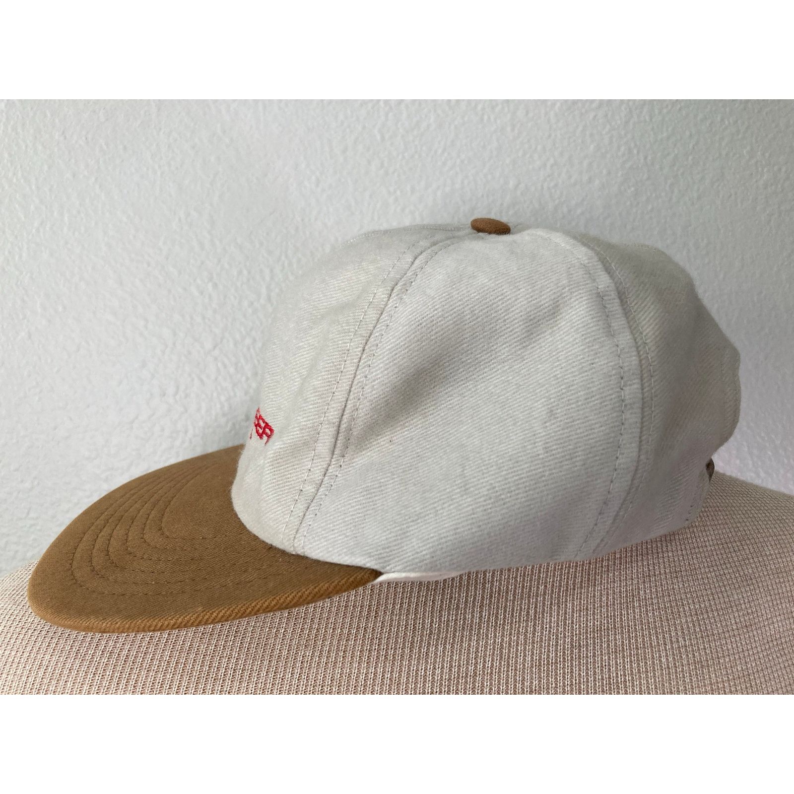 Vintage Vintage Mountaineer Race Track Resort Snapback Hat Brown Size ONE SIZE - 6 Thumbnail