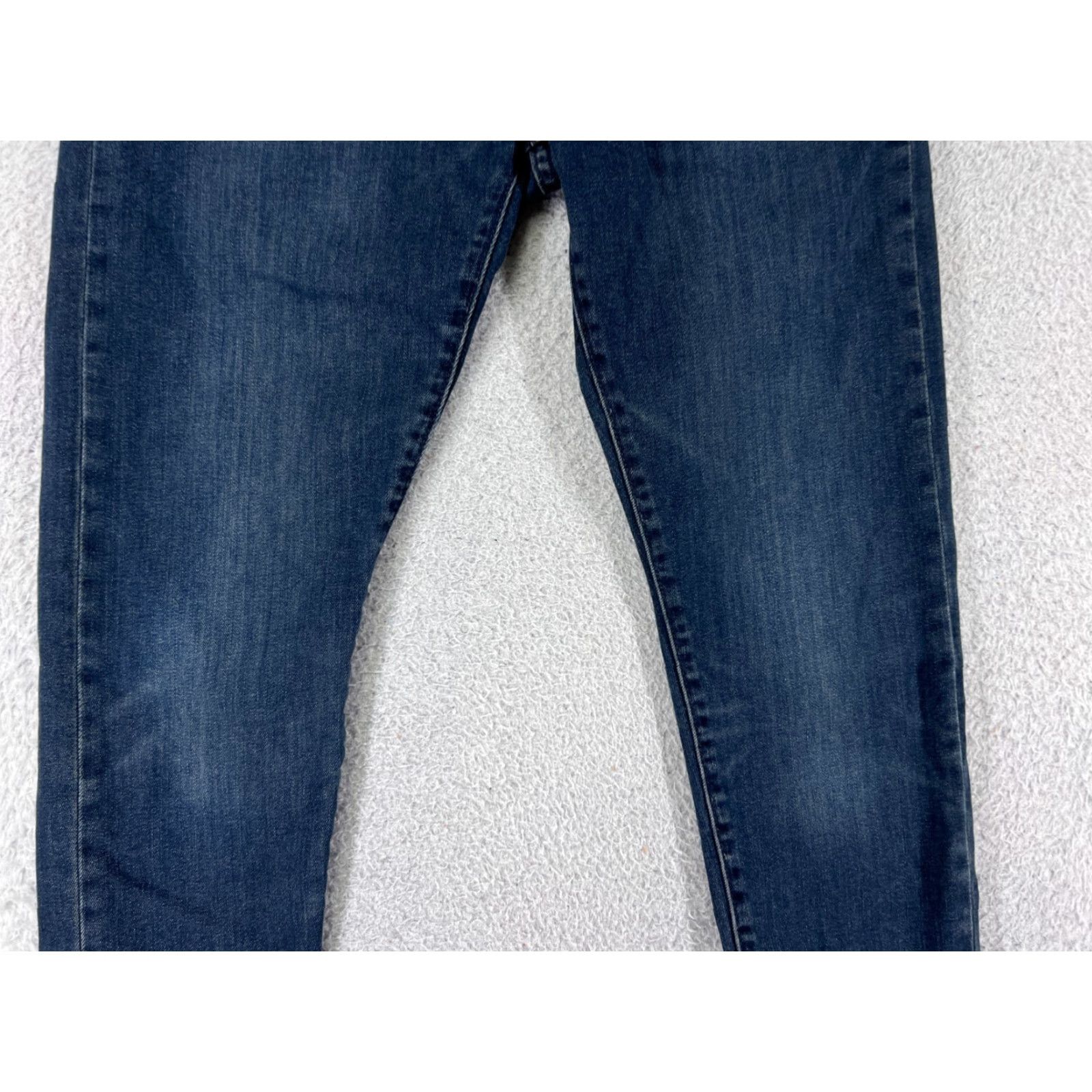 Levi's Levis Jeans Adult 29 Blue Denim Slim Taper Big E 512 Cotton Blend 29x31 Size US 29 - 6 Thumbnail