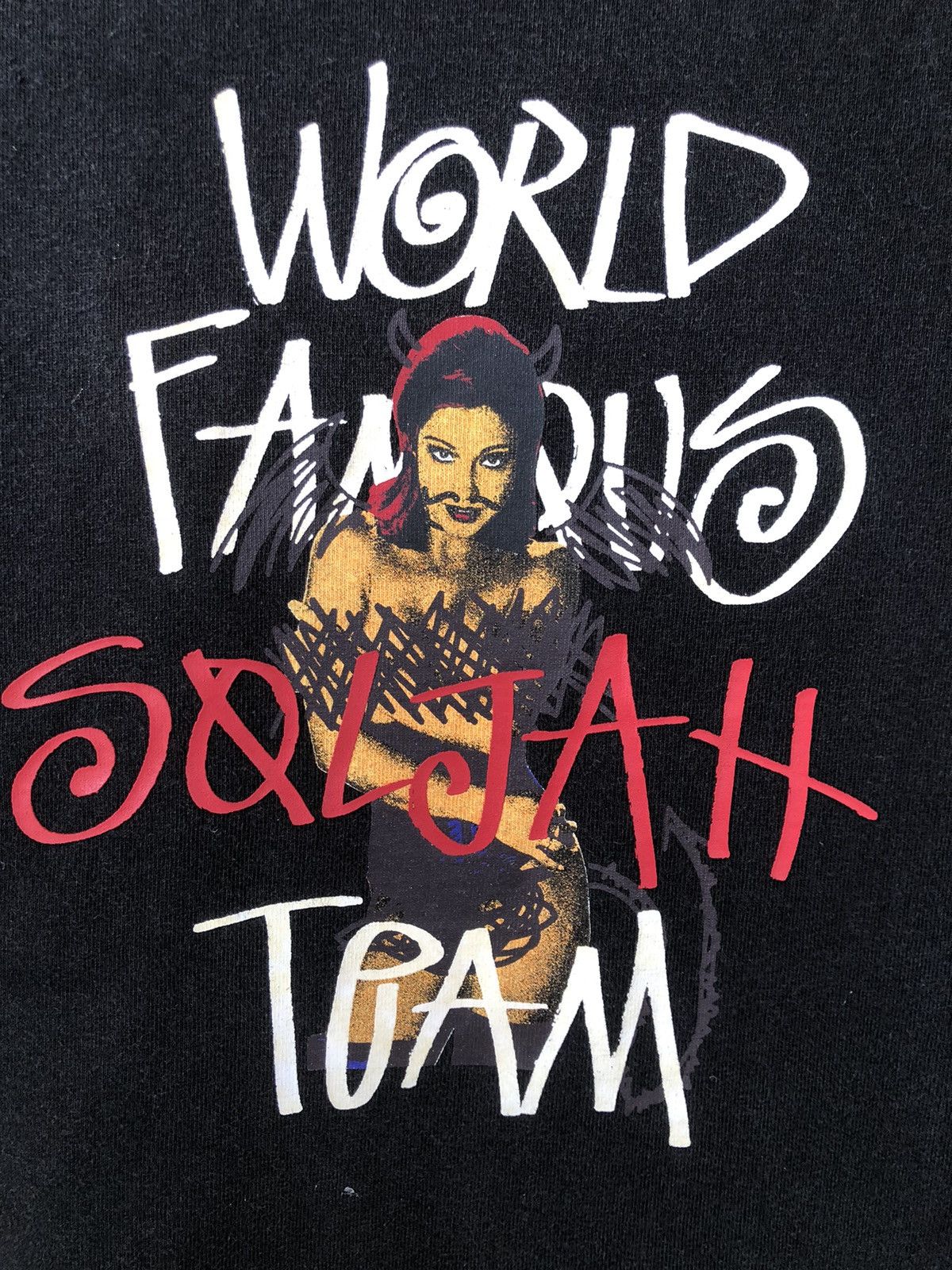 Japanese Brand × Vintage Vintage SOLJAH Streetwear Tee Size US L / EU 52-54 / 3 - 3 Thumbnail