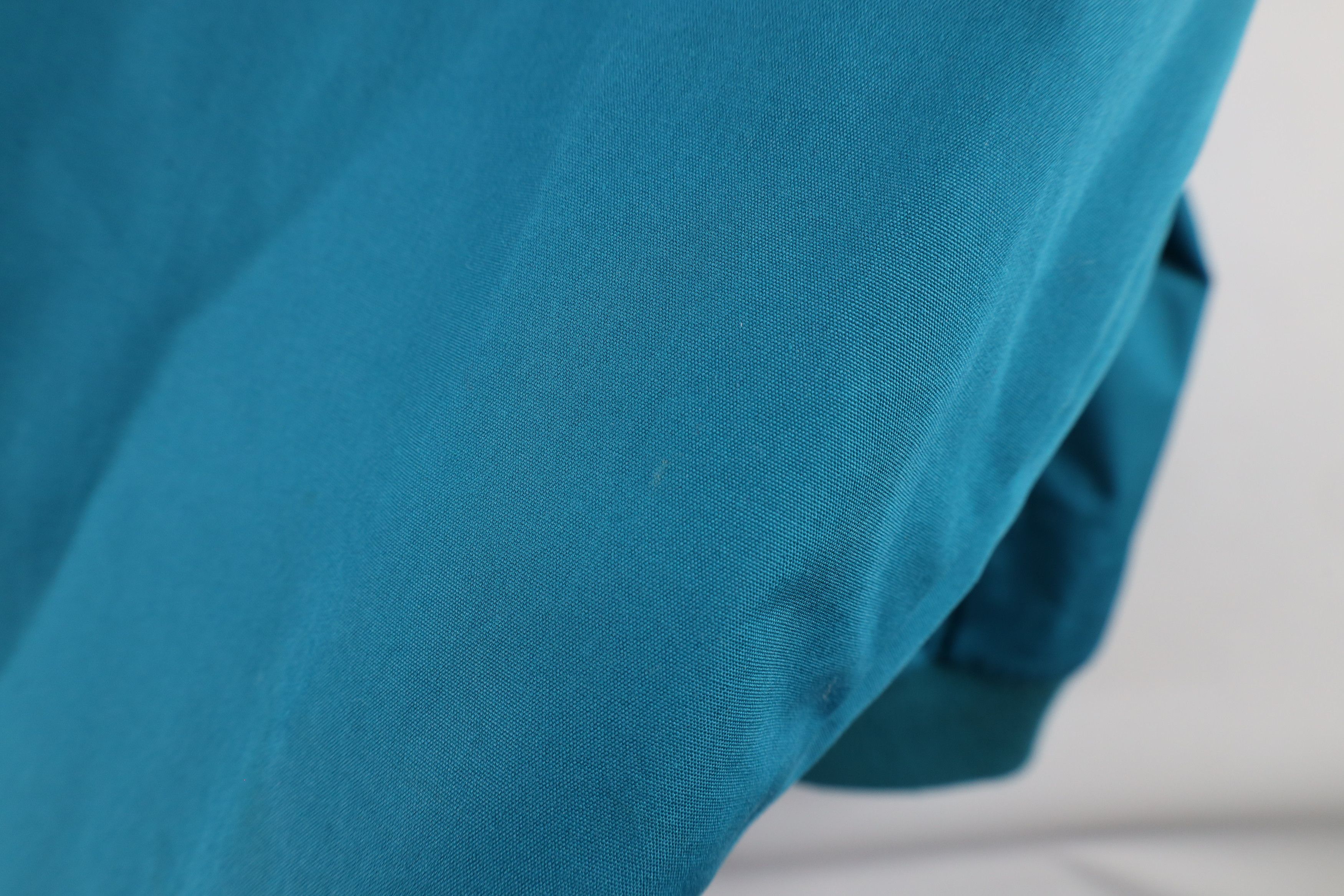 Lands' End × Vintage Vintage 90s Lands End Full Zip Cafe Racer Bomber Jacket Teal Size US L / EU 52-54 / 3 - 6 Thumbnail
