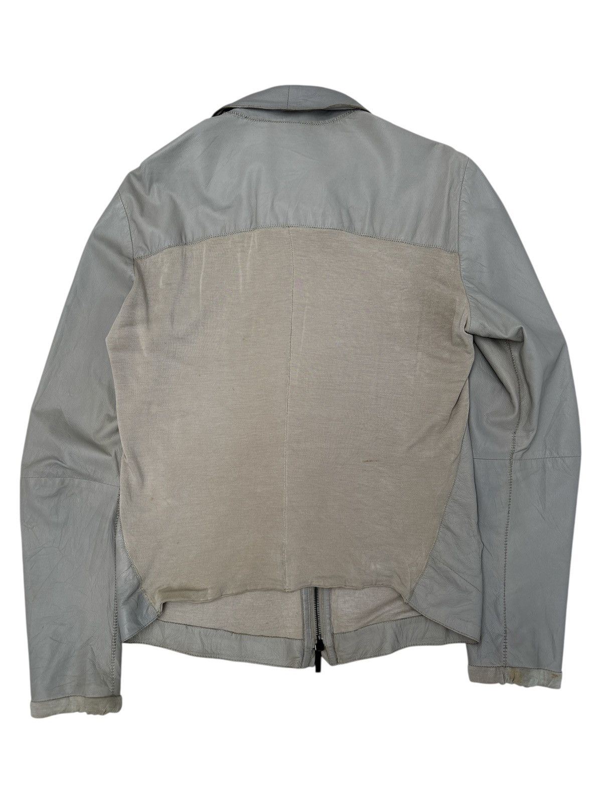 Emporio Armani SS13 RUNWAY Leather Jacket Size US S / EU 44-46 / 1 - 3 Thumbnail