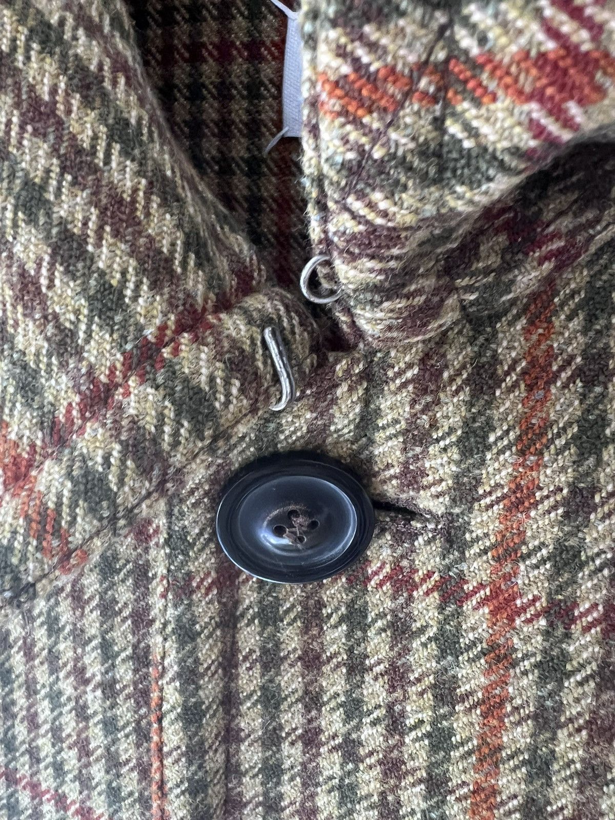 Maison Margiela $4.5k+ FW22 Lines 1 & 10 checked greatcoat, IT50 (oversized) Size US M / EU 48-50 / 2 - 5 Thumbnail