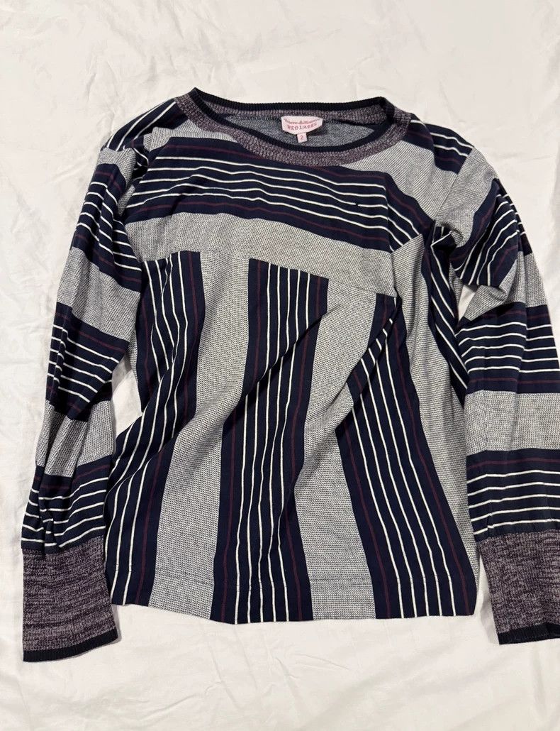 トップス Vivienne Westwood man asymmetry tee Vivienne Westwood Vivienne Westwood asymmetric squiggle