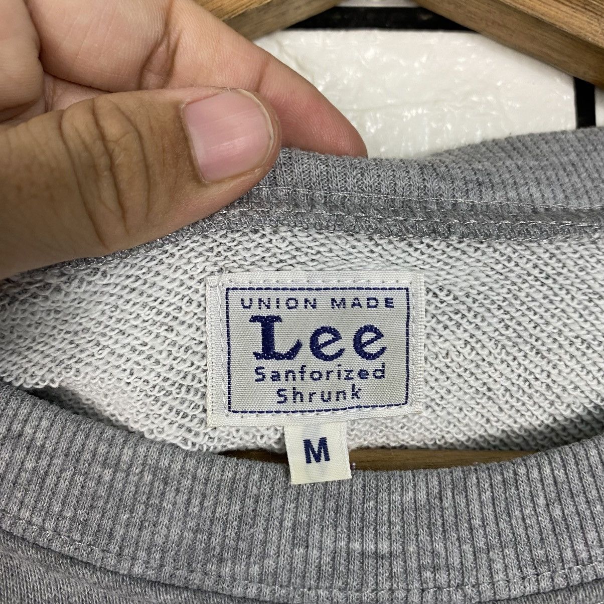 Japanese Brand Vintage Sweatshirt Union Made Lee Sanforized Shrunk Size US M / EU 48-50 / 2 - 14 Thumbnail