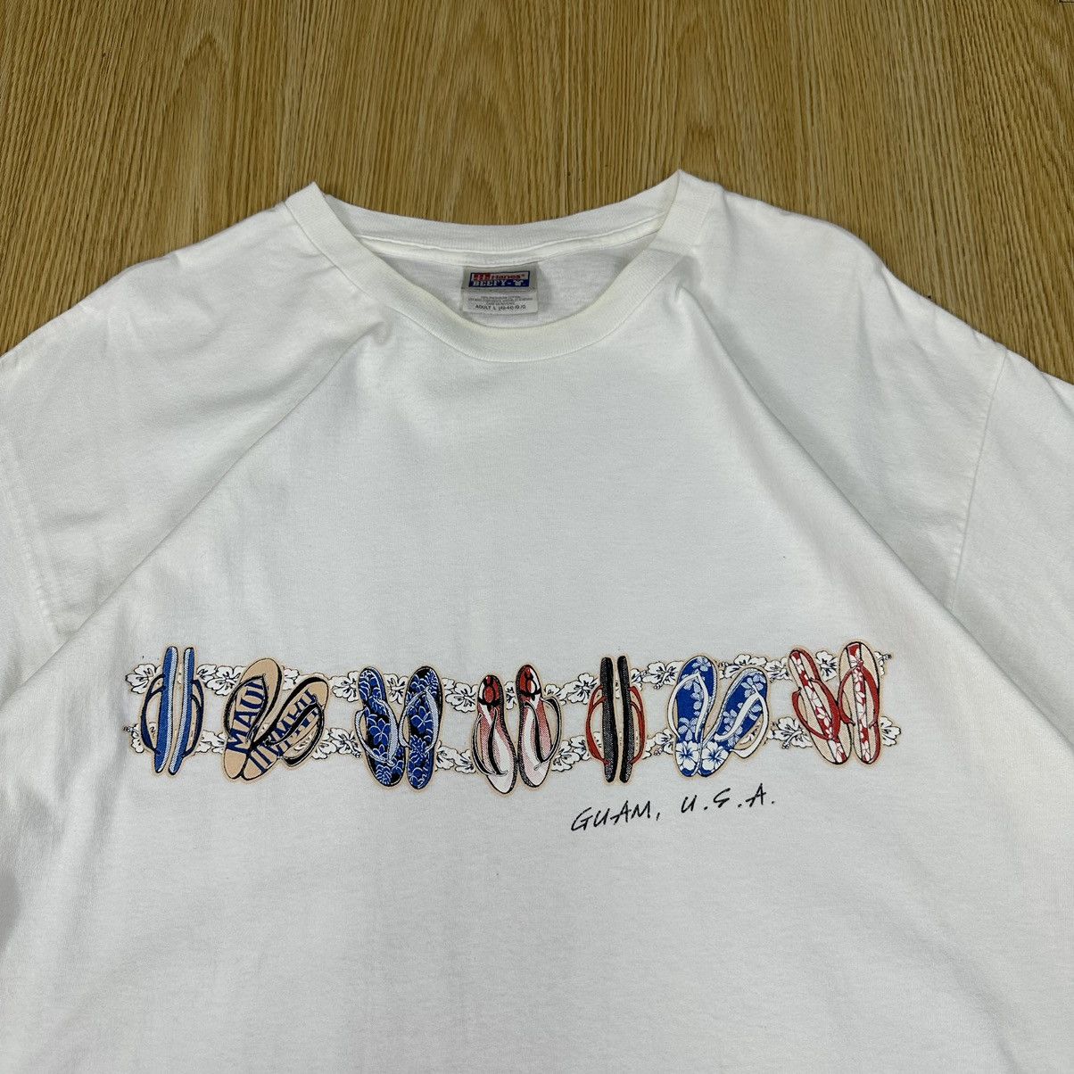 Sun Surf Vintage 90s Surfing Guam Usa TShirt A879 Size US L / EU 52-54 / 3 - 2 Thumbnail