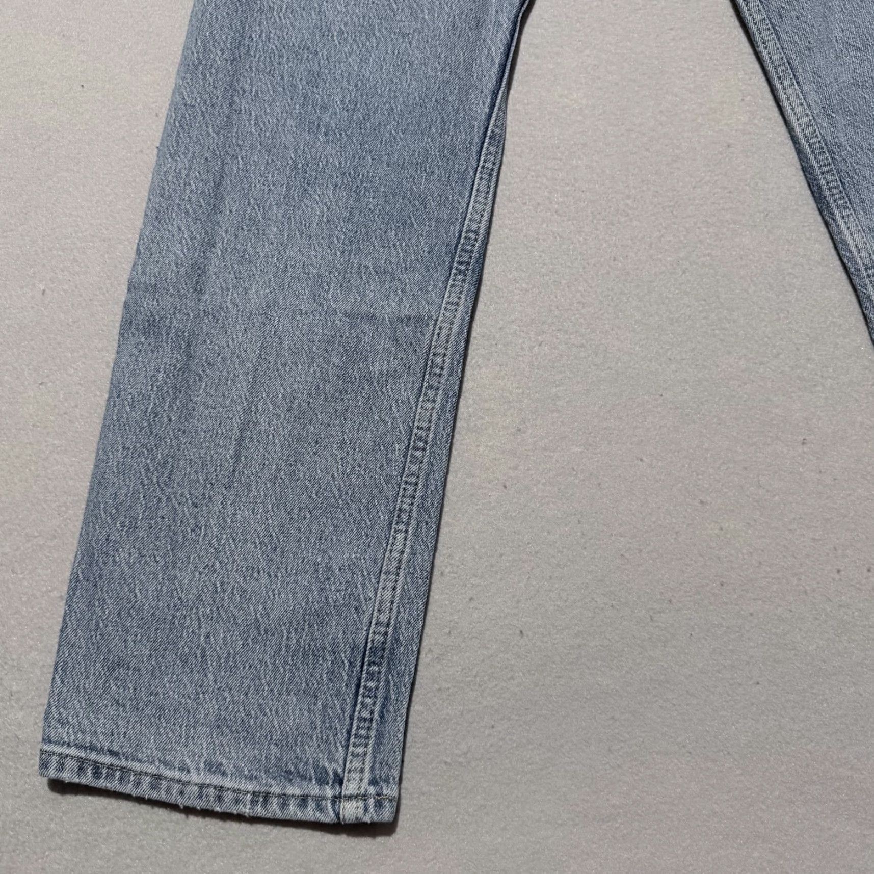 Levi's Levi's Jeans Women's Blue Premium 70s Straight High Rise Slim Fit 30x28 Denim Size 30" / US 8 / IT 44 - 6 Thumbnail