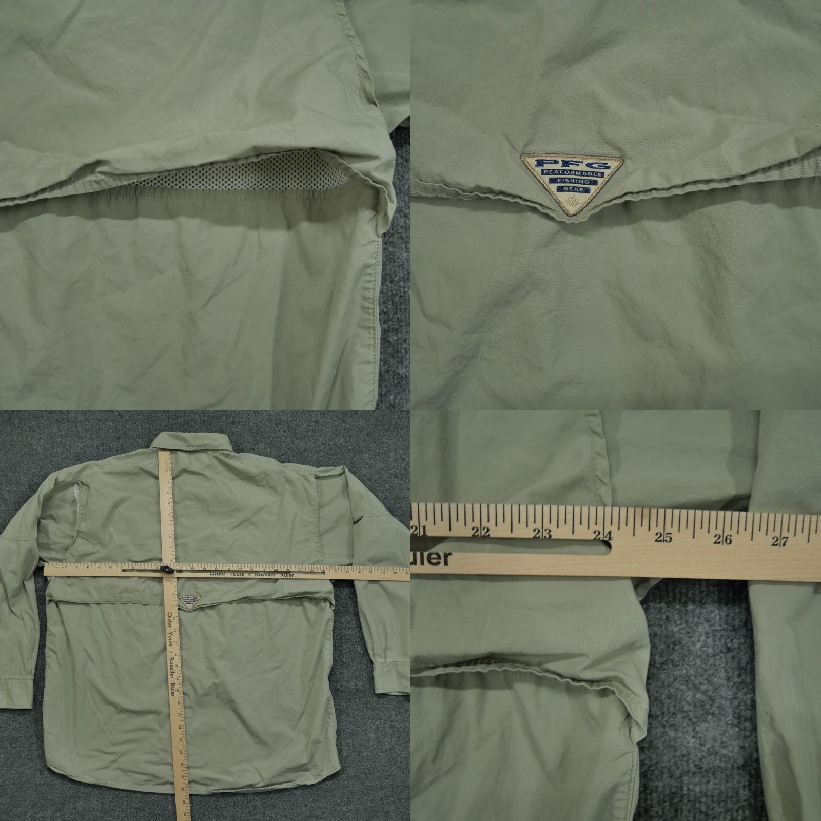 Vintage VINTAGE Columbia Shirt Mens L Tan Beige Button-Up Collared Short Sleeve Outdoor 90s Y2K Size US L / EU 52-54 / 3 - 8 Thumbnail