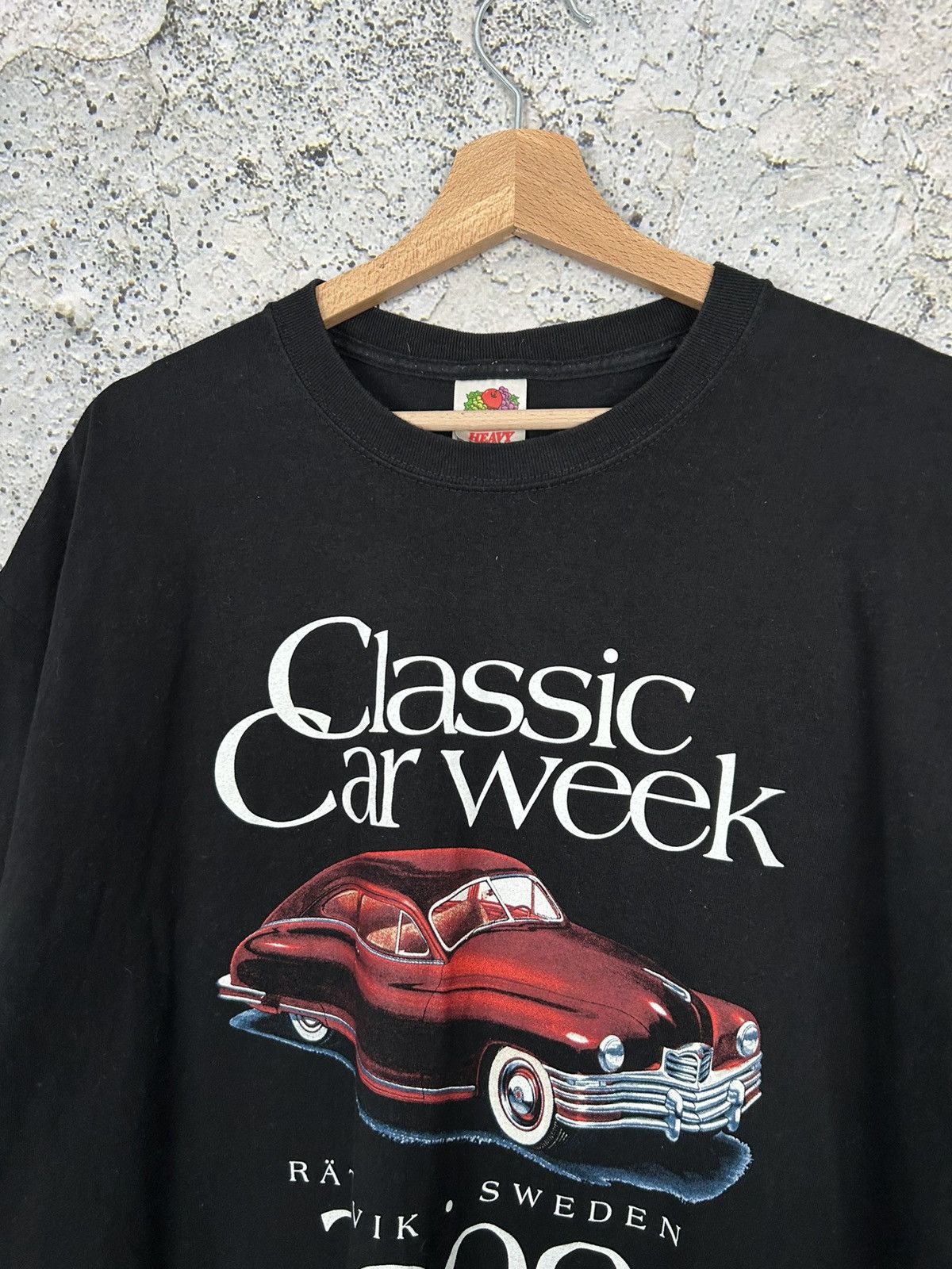 Vintage Vintage Classic Car Week 2009 Sweden Racing Graphic Tee Size US XXL / EU 58 / 5 - 3 Thumbnail