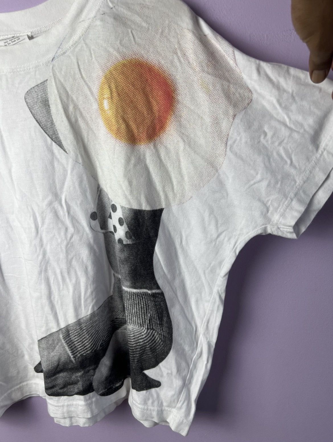 CABANE de ZUCCa 🔥Zucca Dayz Egg Bikini Cropped Tees Size US XL / EU 56 / 4 - 7 Thumbnail