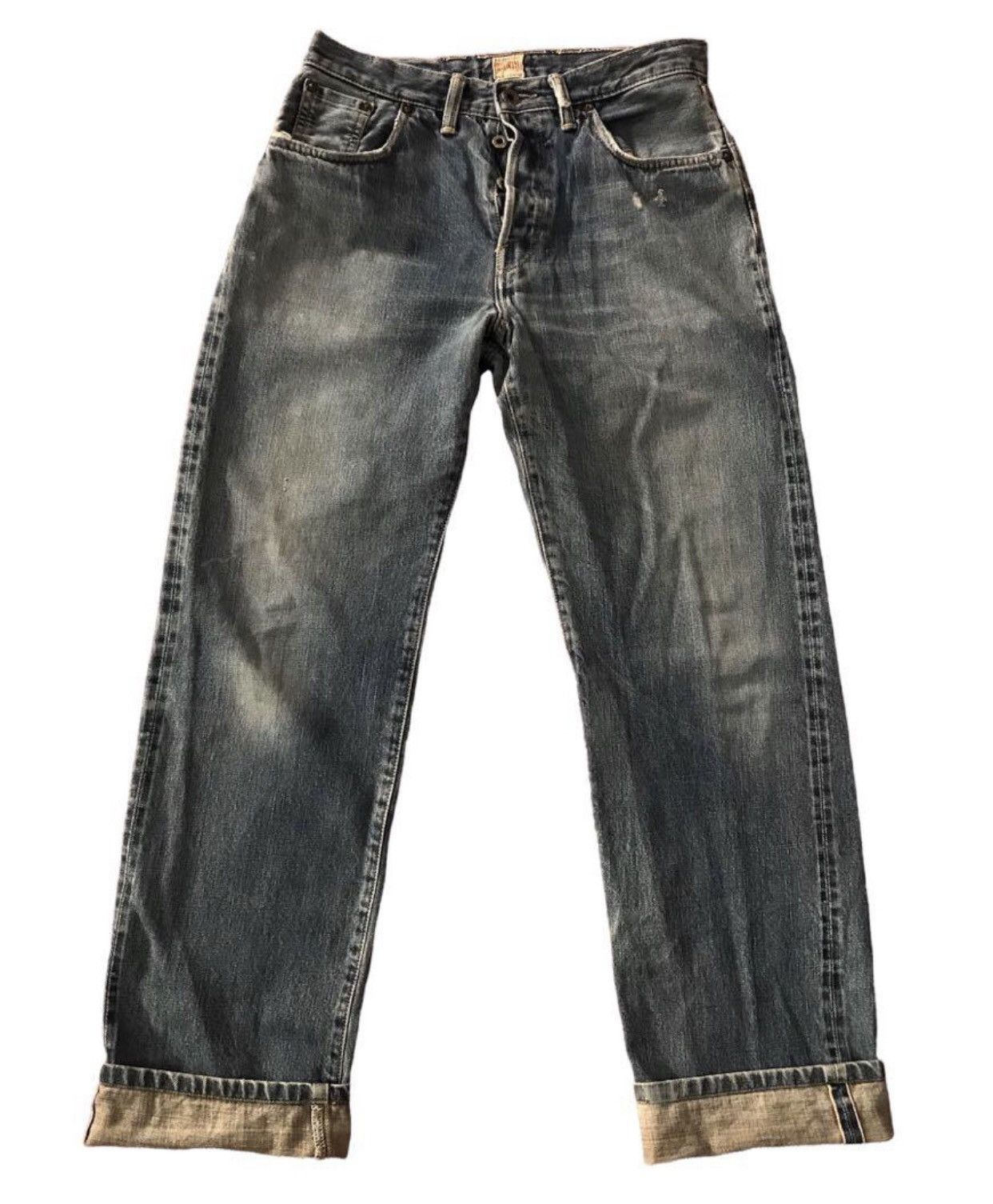 Japanese Brand × Vintage 🔥🔥Vintage 90s Edwin 505SXR Selvedge Jeans Size US 30 / EU 46 - 1 Thumbnail